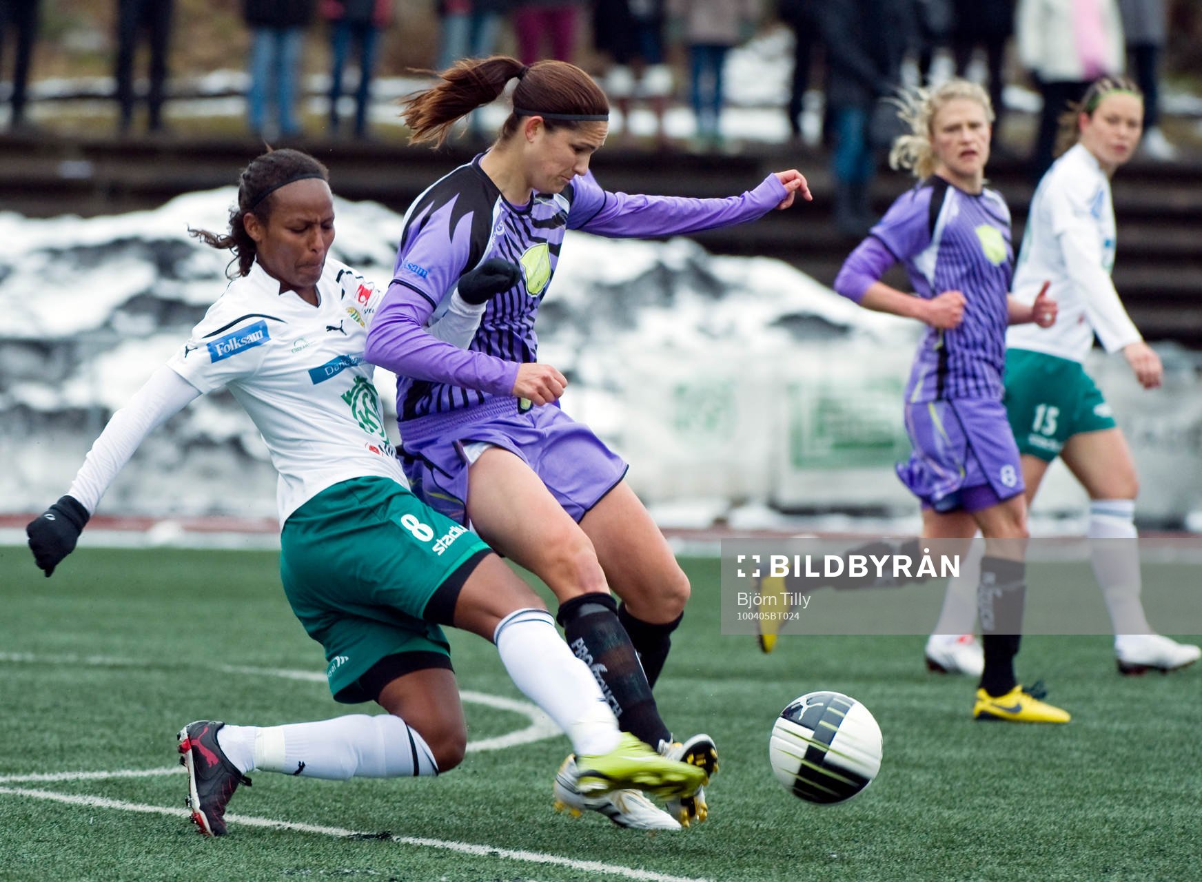 Hodan Siid Ahmed, Hammarby och Kathryn Gill, Malmö