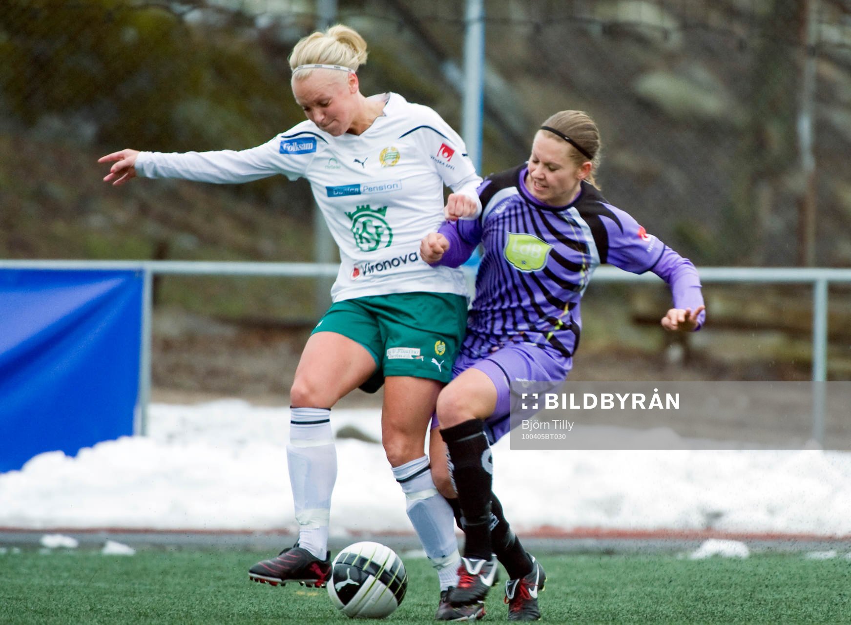 Anna Lindblom, Hammarby och Pavlina Scasna, Malmö
