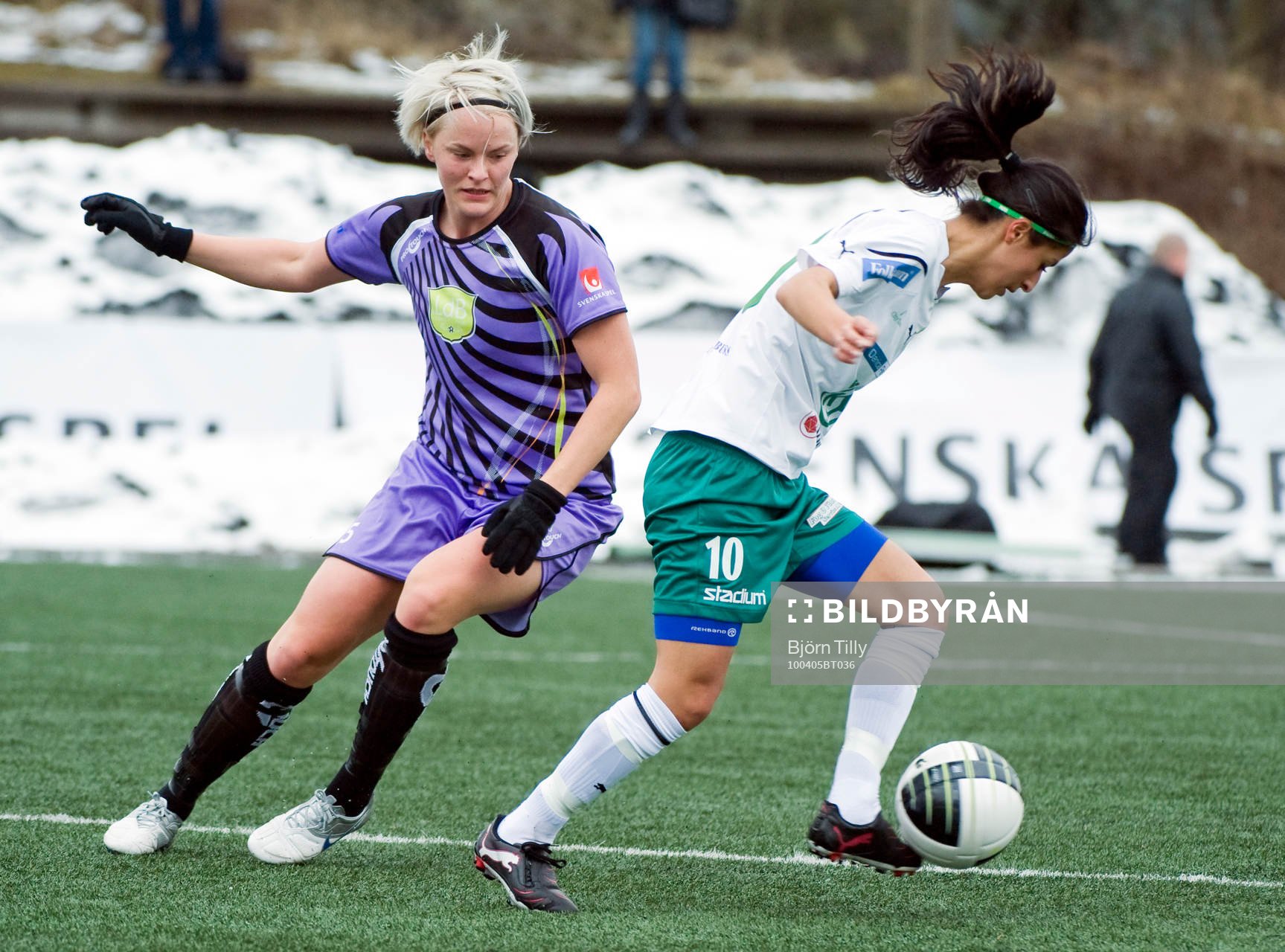 Nilla Fischer, Malmö och Nazanin Vaseghpanah, Hammarby