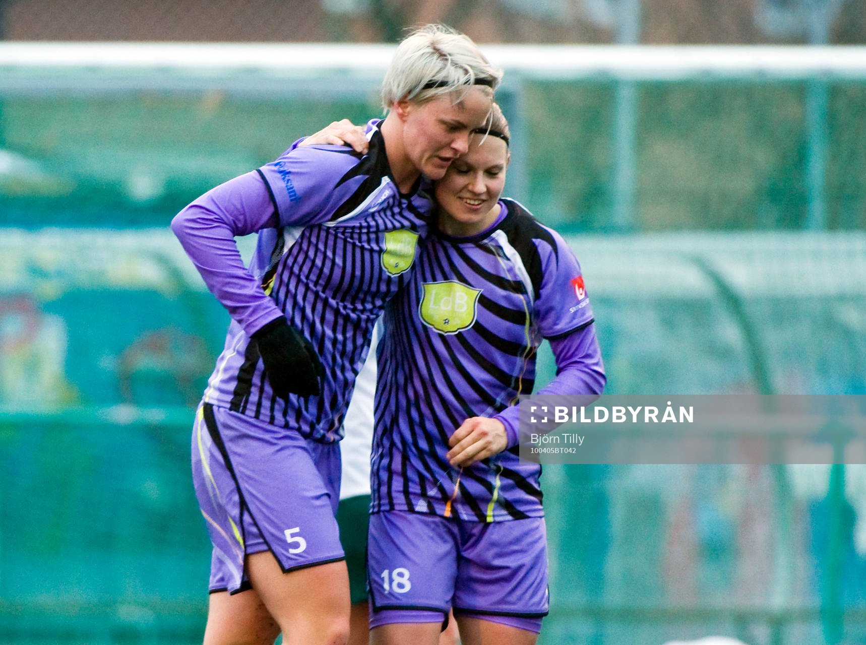 Nilla Fischer och Pavlina Scasna, Malmö