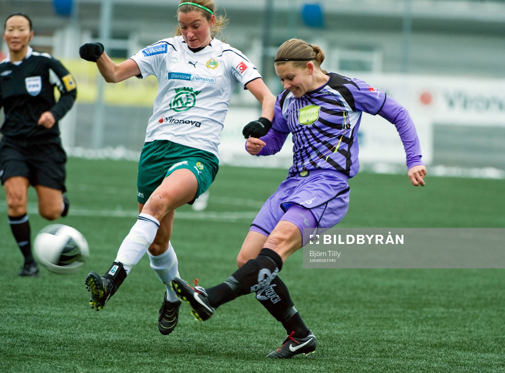 Madeleine Tegström, Hammarby och Pavlina Scasna, Malmö