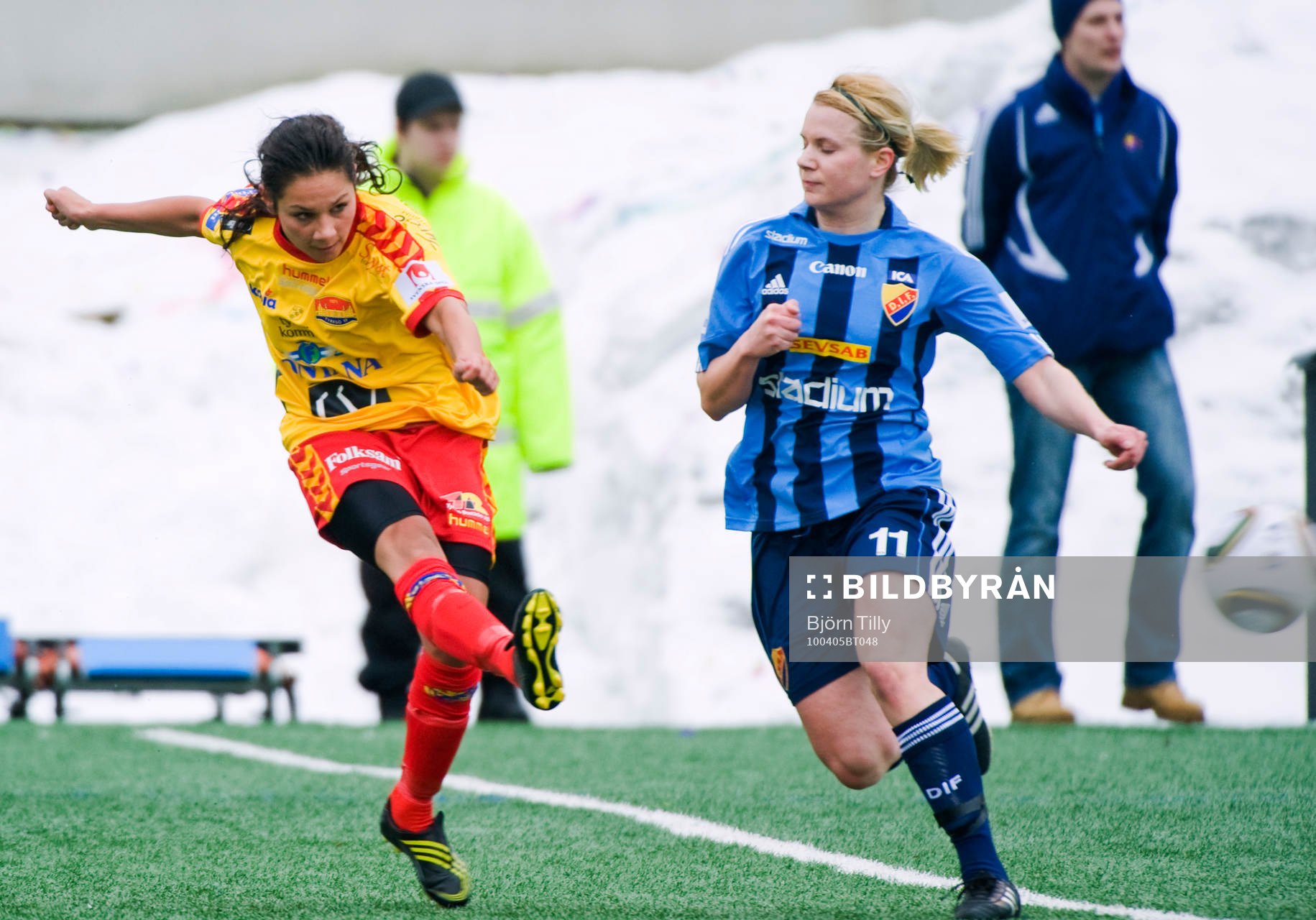 Lisa Klinga, Tyresö och Alexandra Höglund, Djurgården
