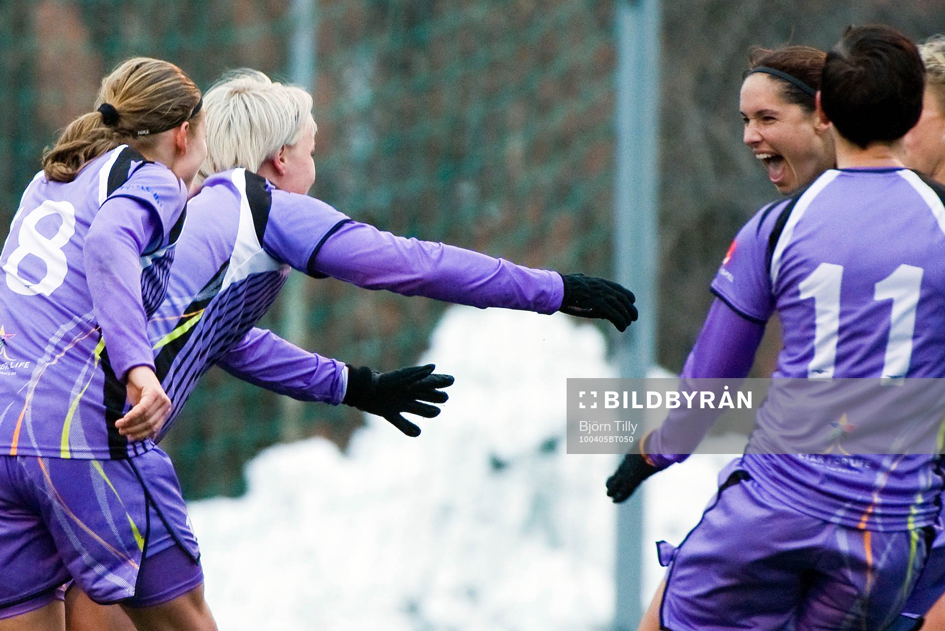 Nilla Fischer och Kathryn Gill, Malmö