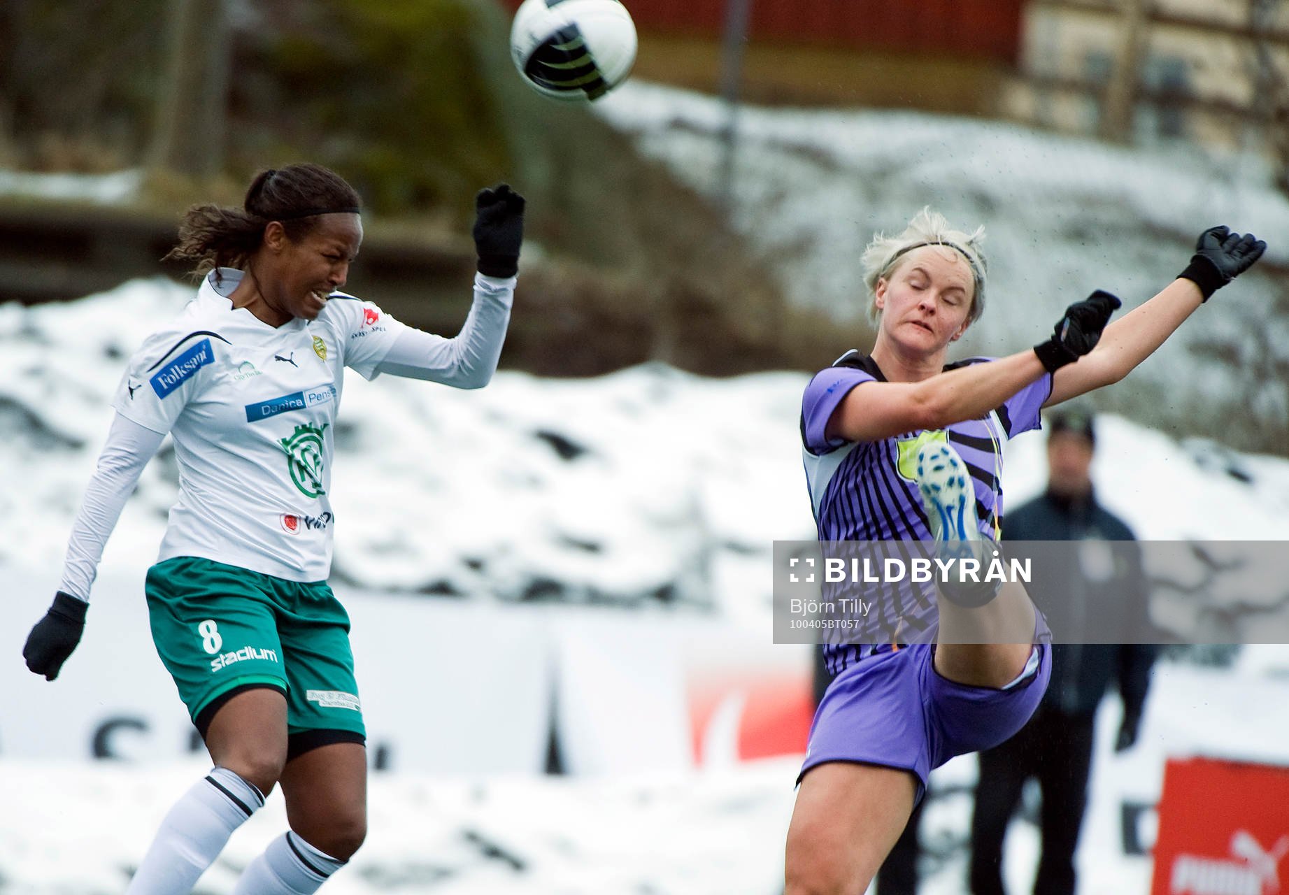 Hodan Siid Ahmed, Hammarby och Nilla Fischer, Malmö