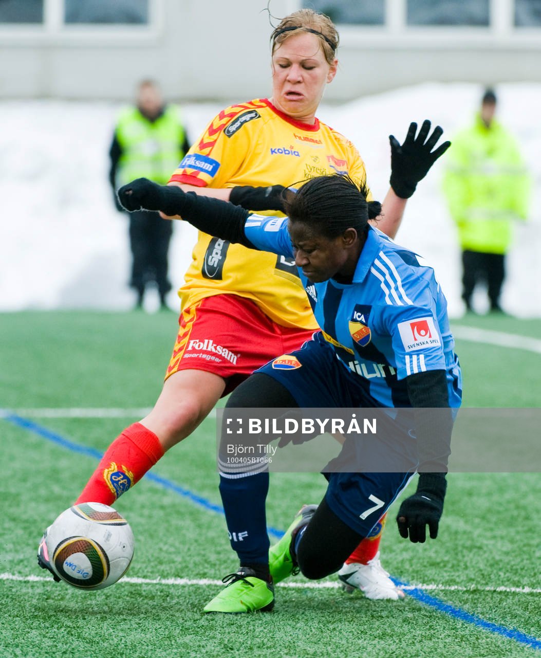 Katrin Schmidt, Tyresö och Sarah Michel, Djurgården