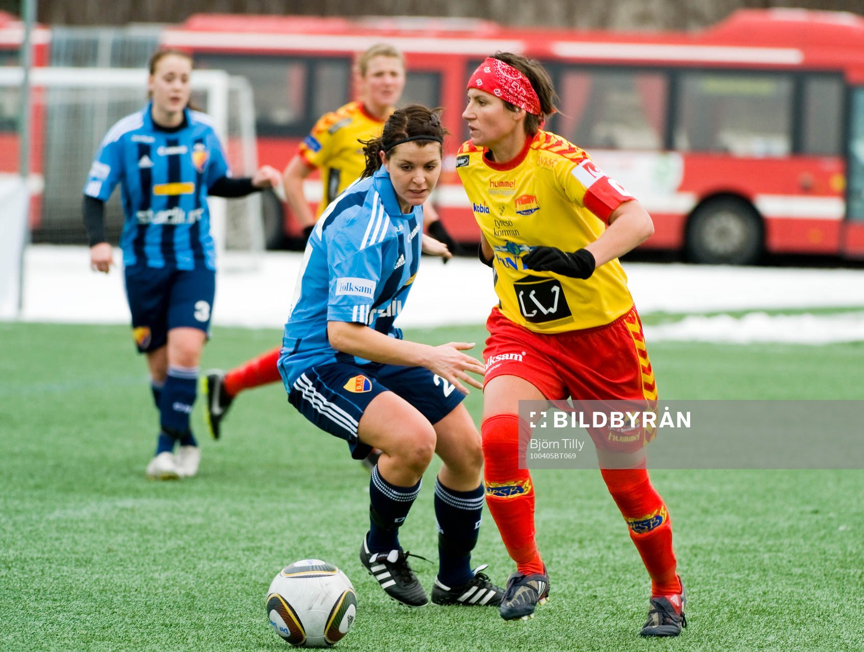 Rebecca Johnson, Djurgården och Azra Durakovic, Tyresö