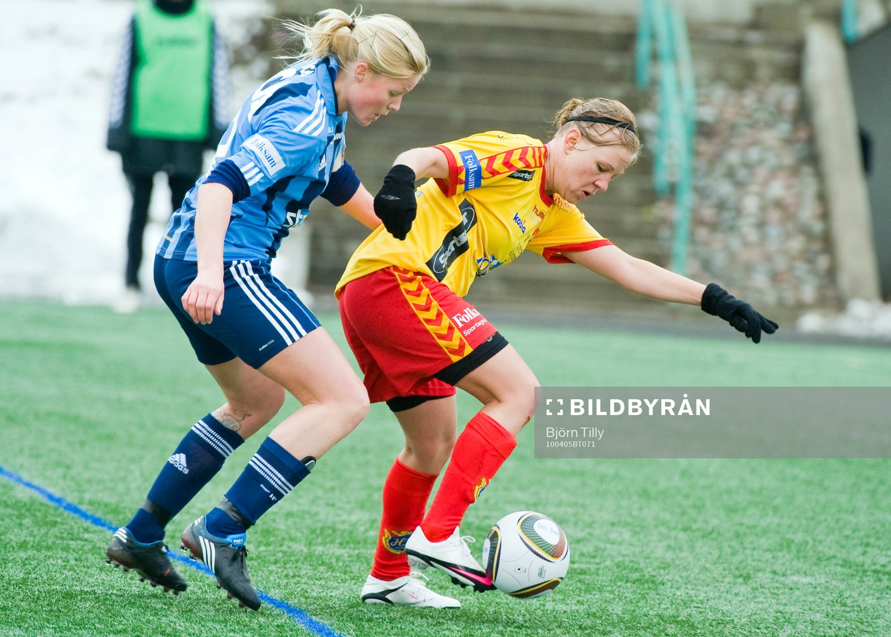  Elin Sölveskog, Djurgården och Katrin Schmidt, Tyresö.      
