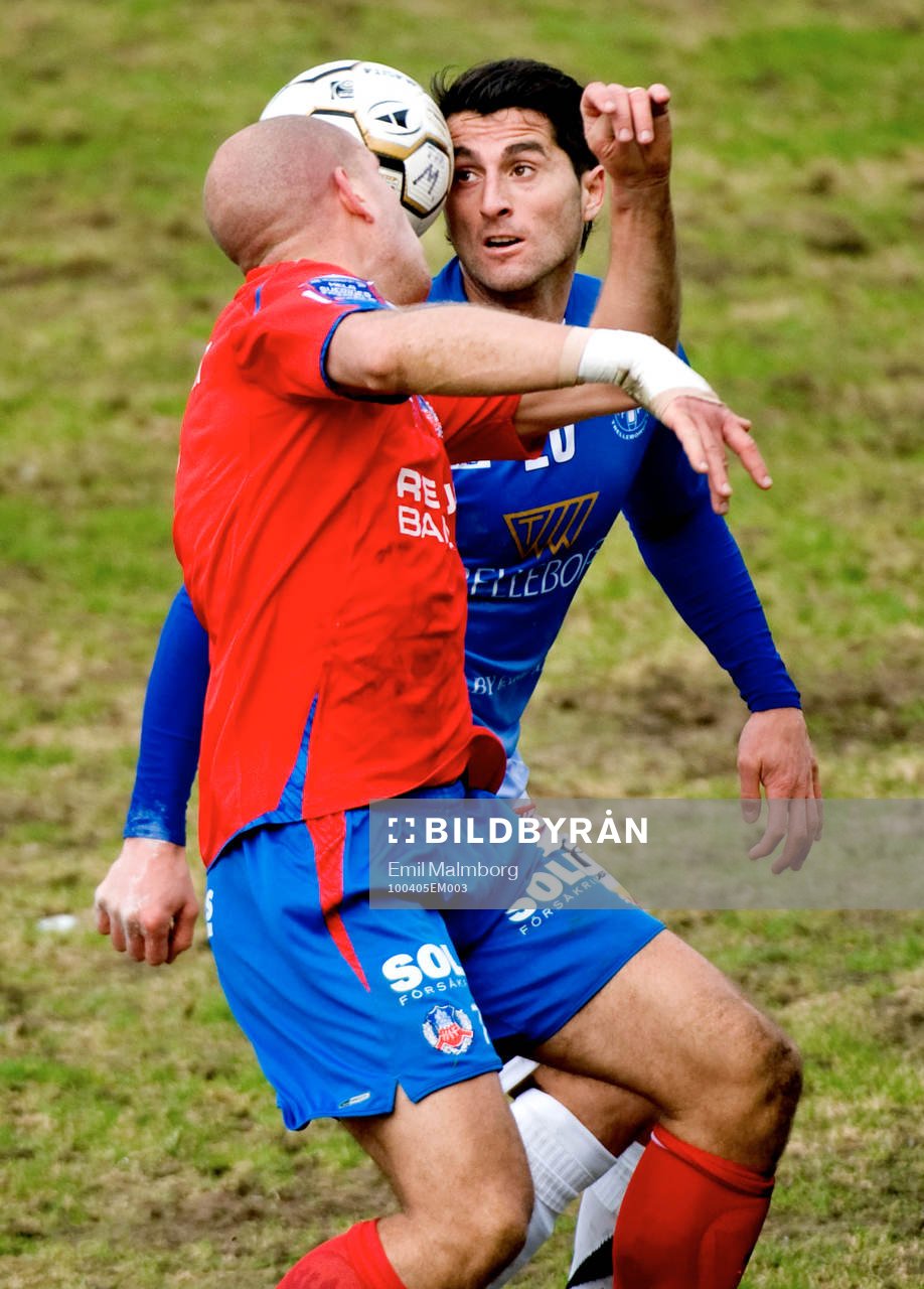 Yousef Fakhro, Trelleborg och Mattias Lindström,