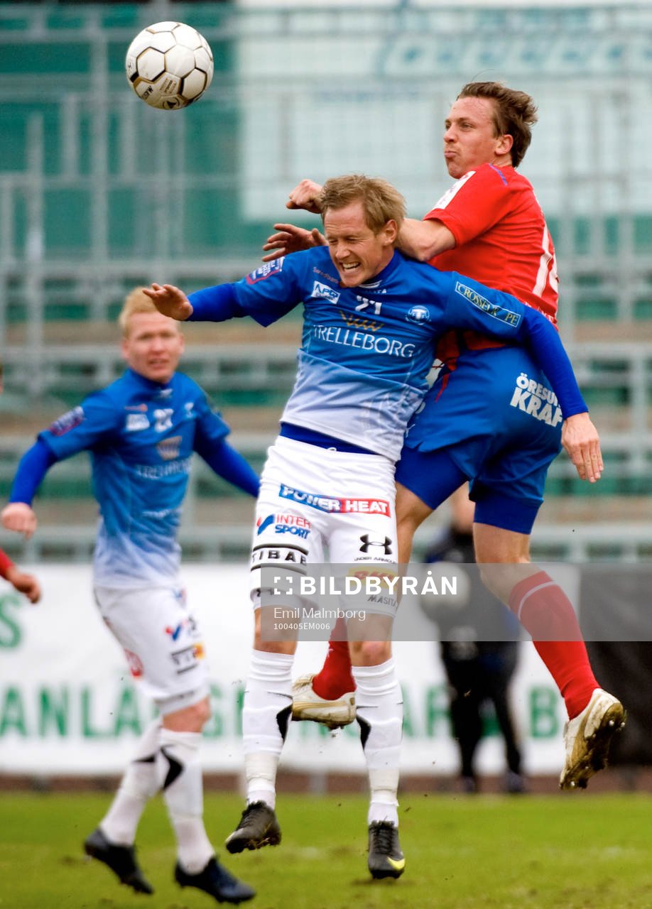 Magnus Andersson, Trelleborg och Erik Edman, Helsingborg