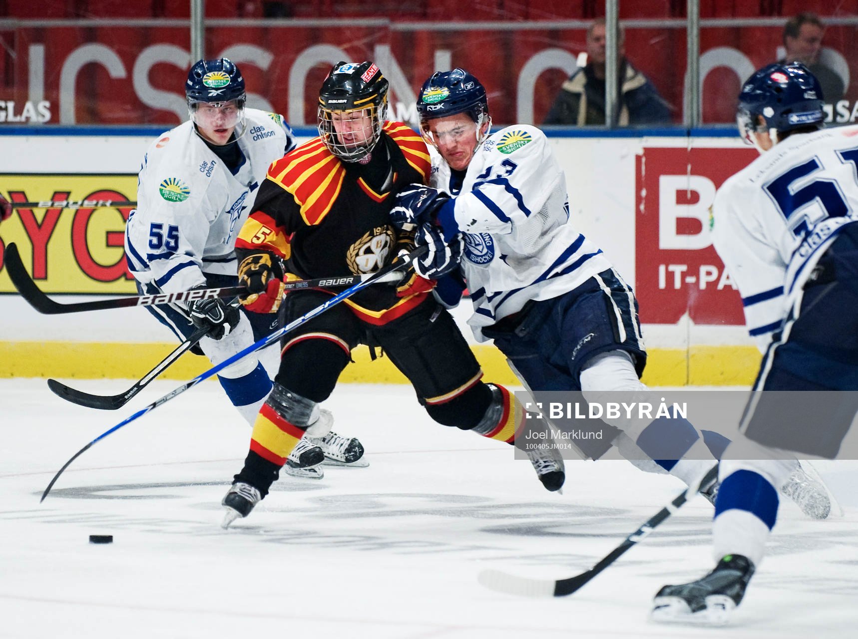 Alen Bibic, Leksand, stoppar Victor Berglind, Brynäs