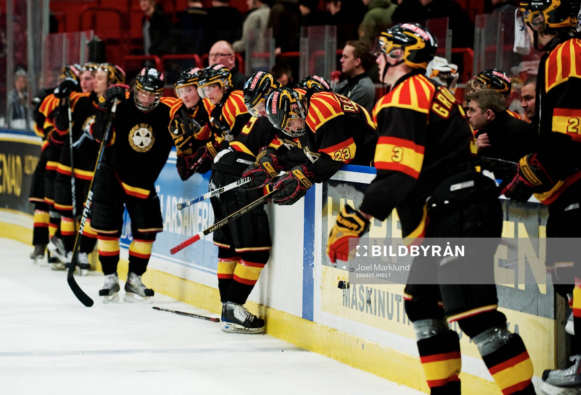 Brynäs-spelarna deppar
