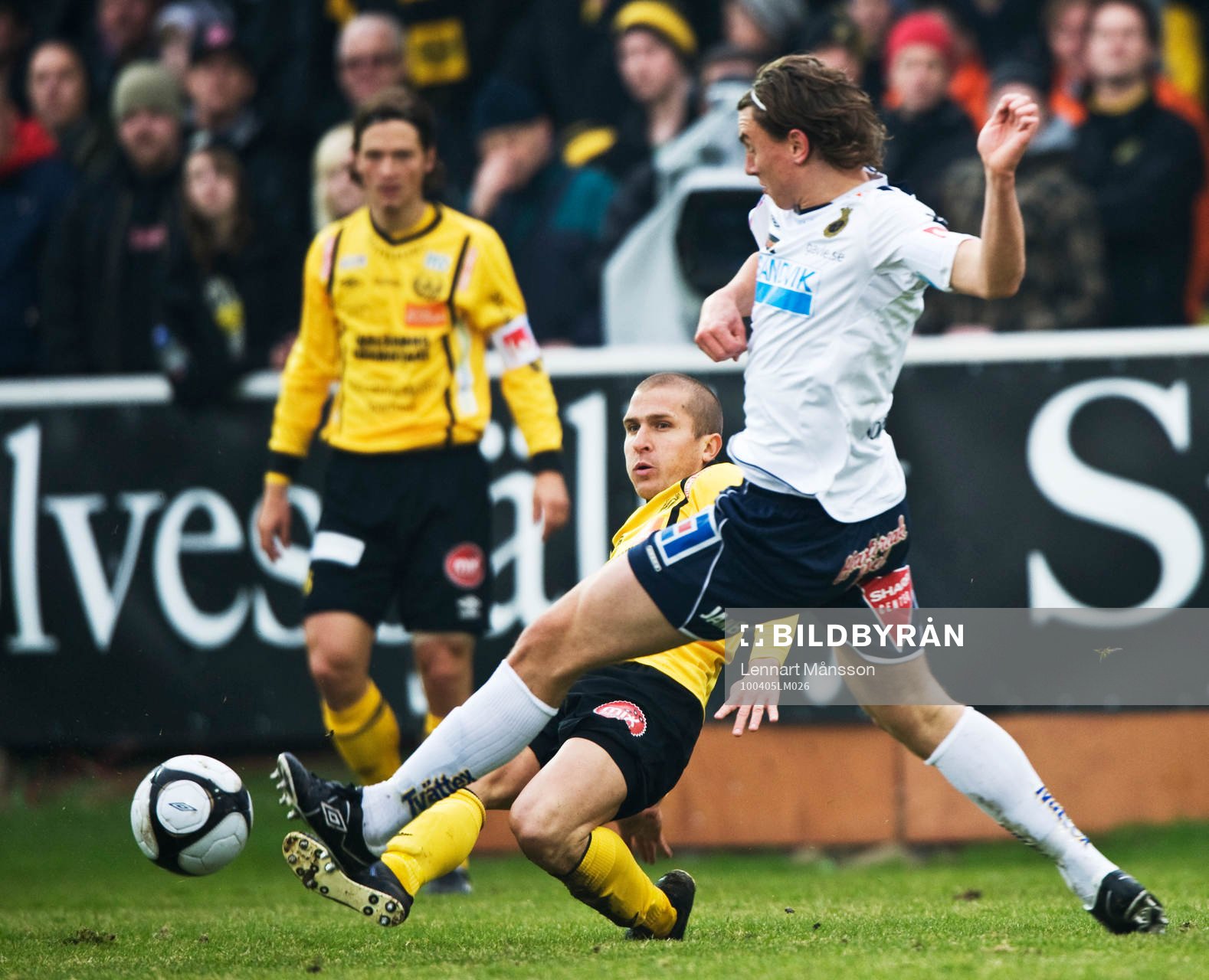 Johan Svensson, Mjällby, tackling, glidtackling