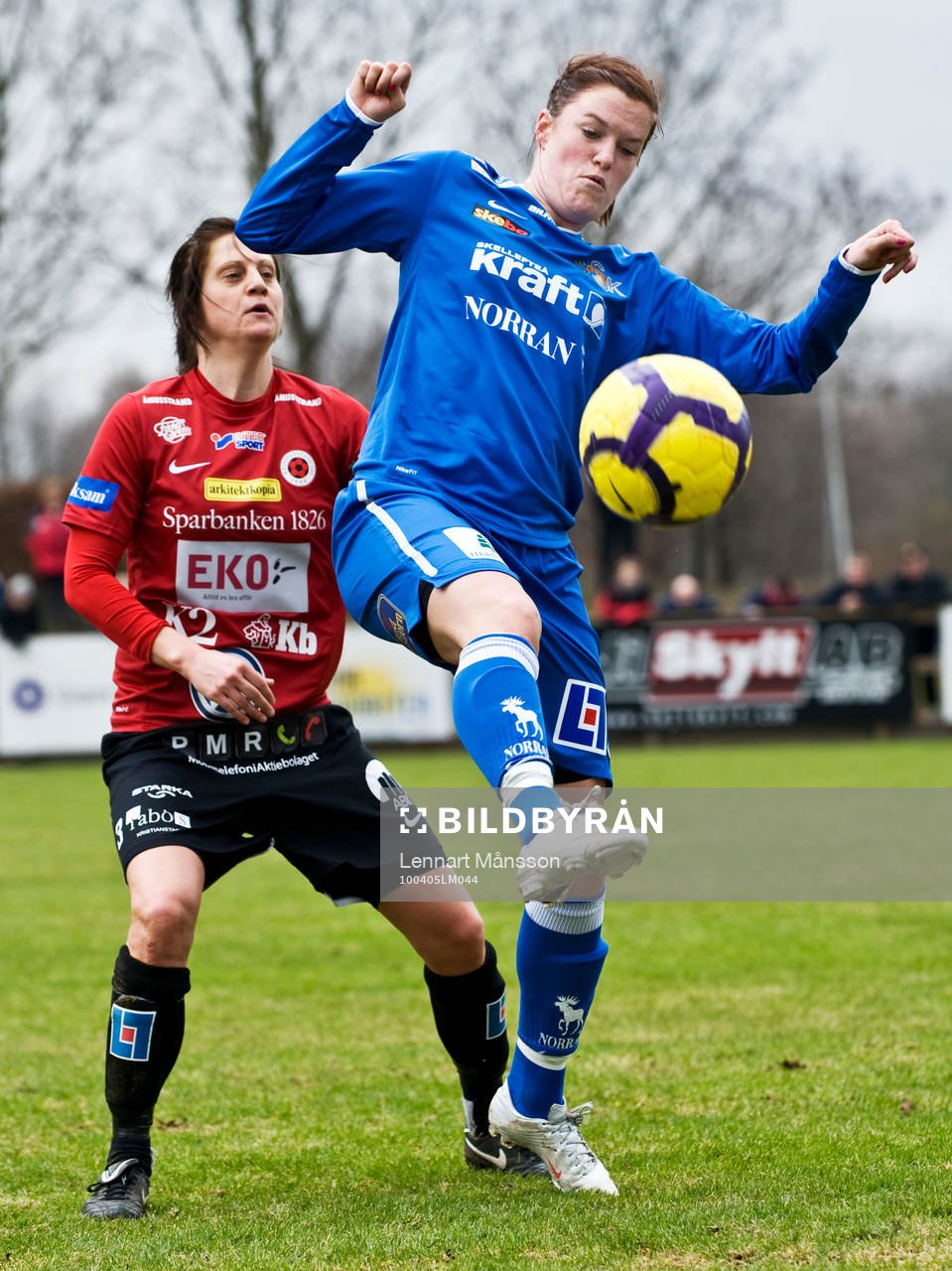 Therese Björk, Kristianstad och Linda Fransson, Sunnanå