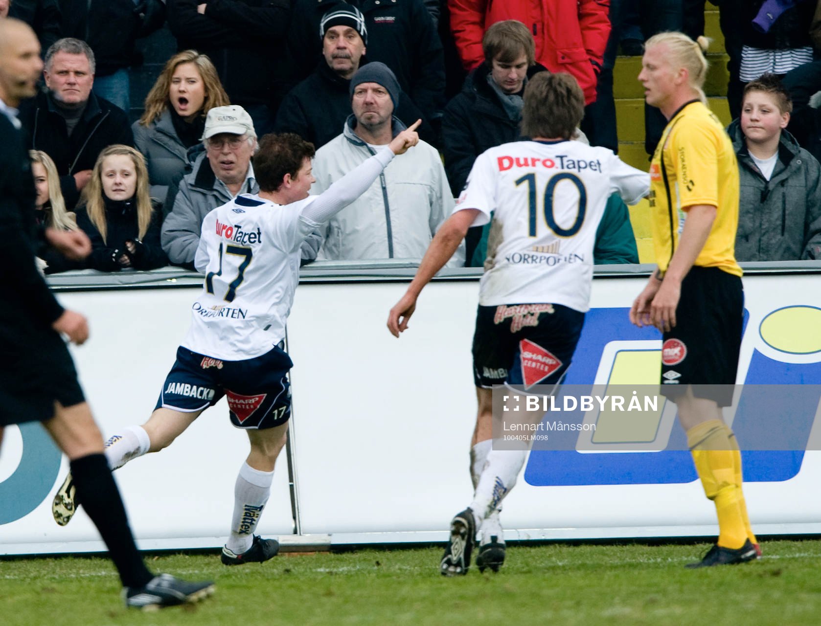0-1 Jonas Lantto som grattas av Jakob Orlov, Robin