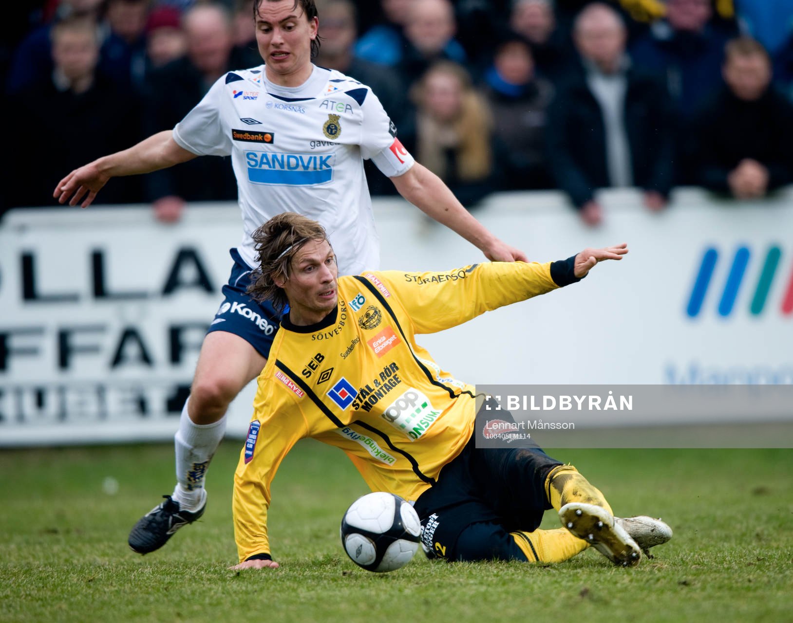 Tobias Grahn och Mjällby föll