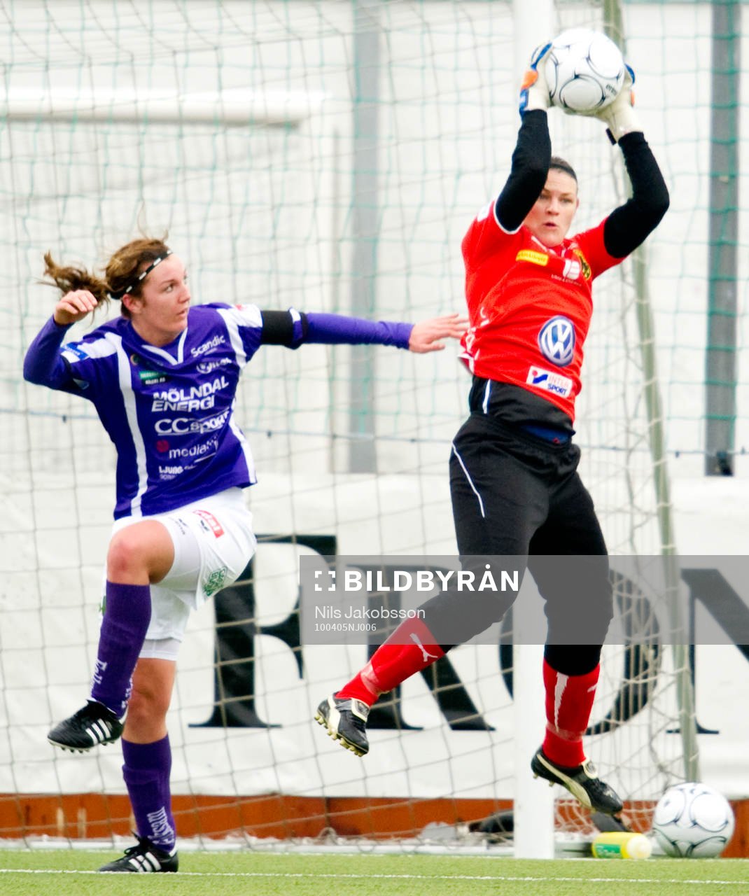 Elin Sandgren, Jitex, Caroline Jönsson, målvakt Umeå