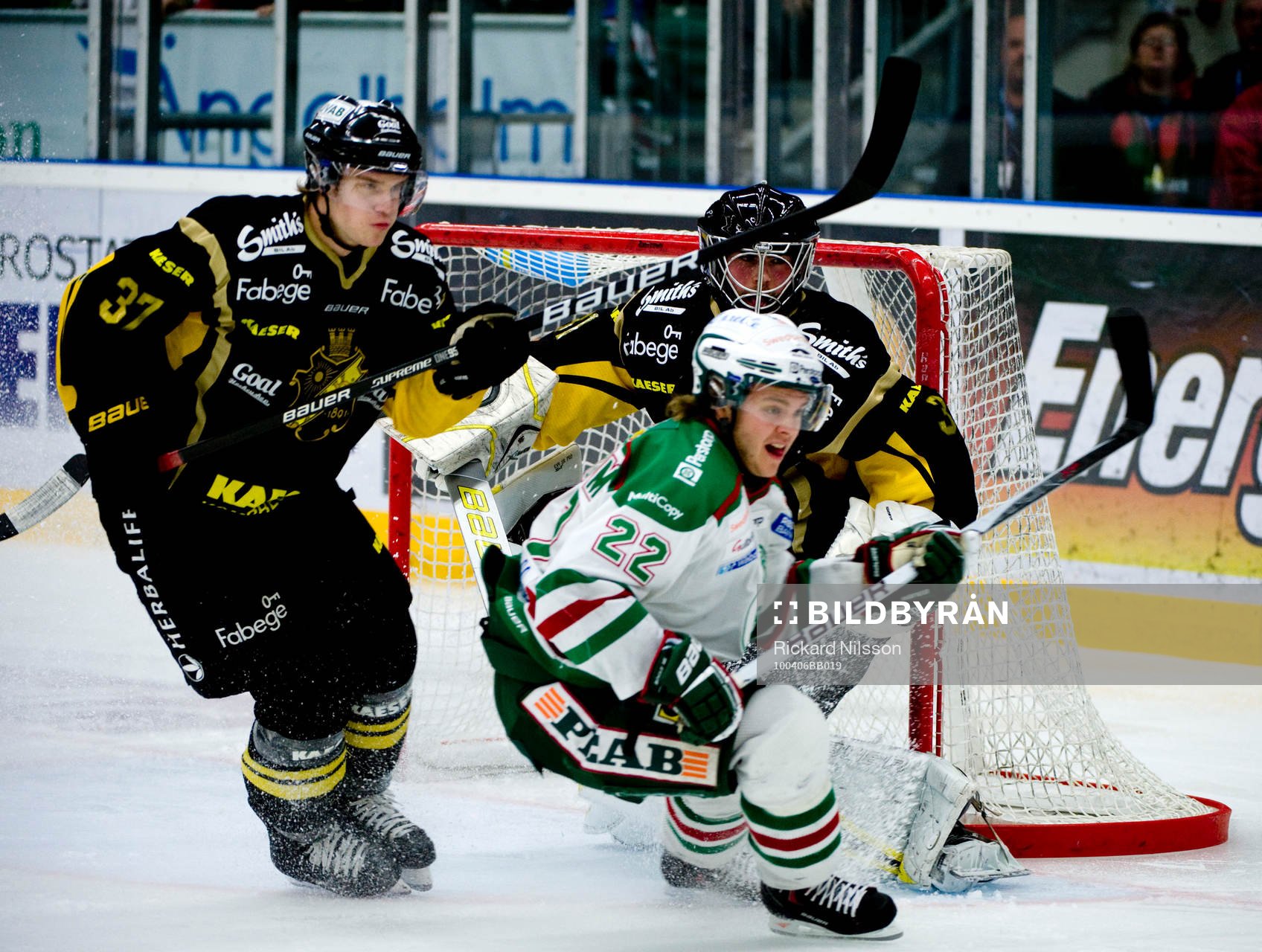Tommy Enström, Rögle och Stefan Johansson, AIK