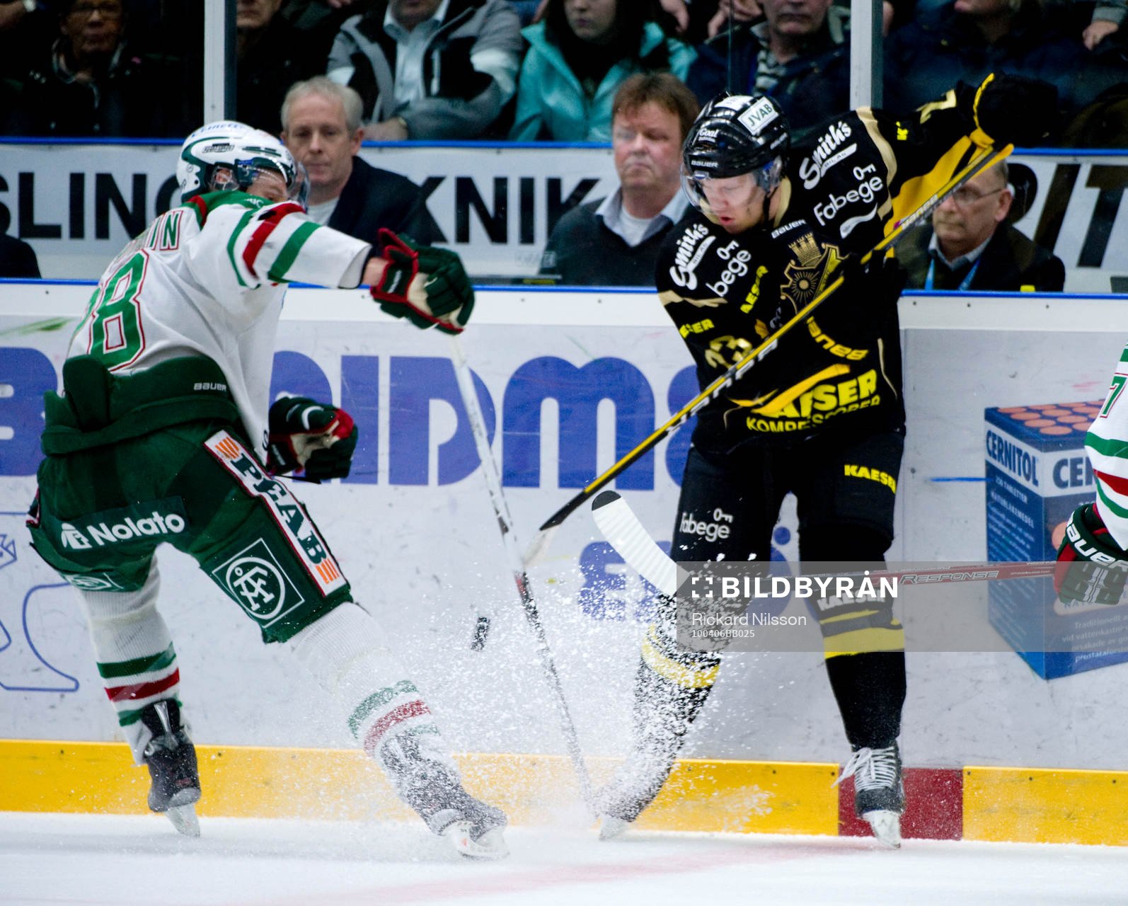 Eric Beaudoin, Rögle och Jonas Liwing, AIK