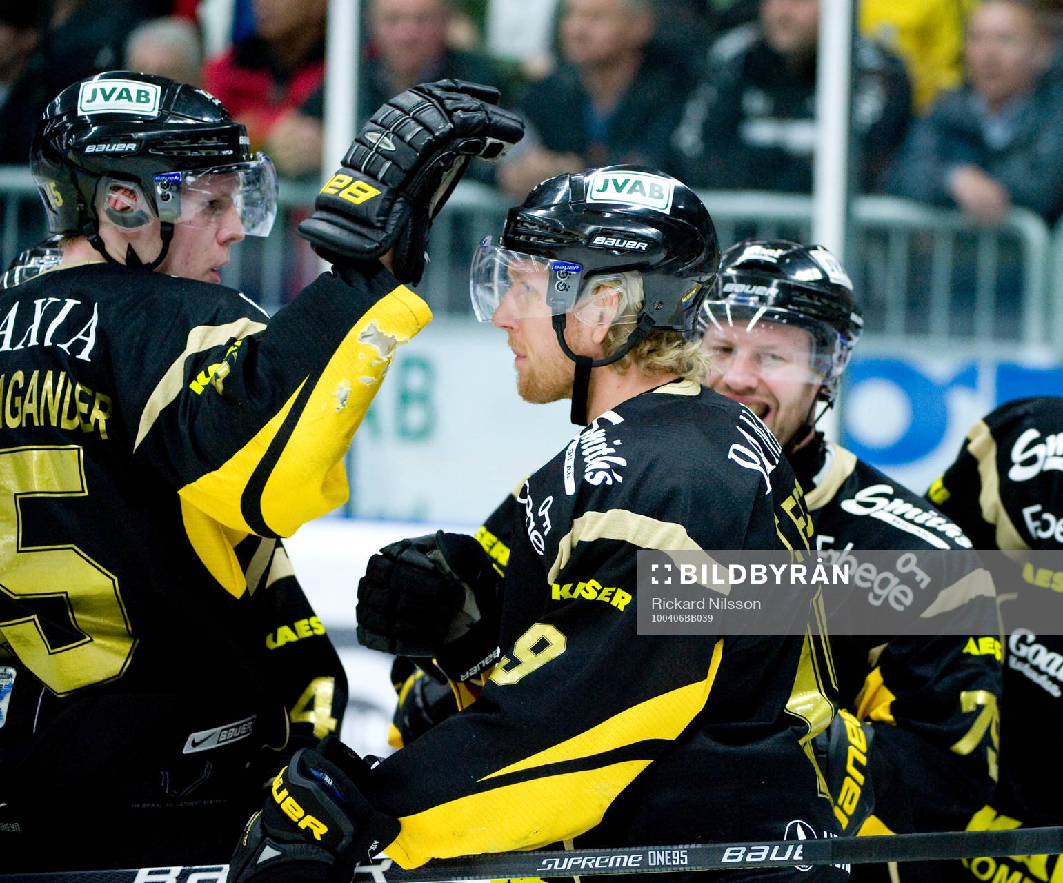 Henrik Eriksson, AIK, jubel och Per Savilahti-Nagander