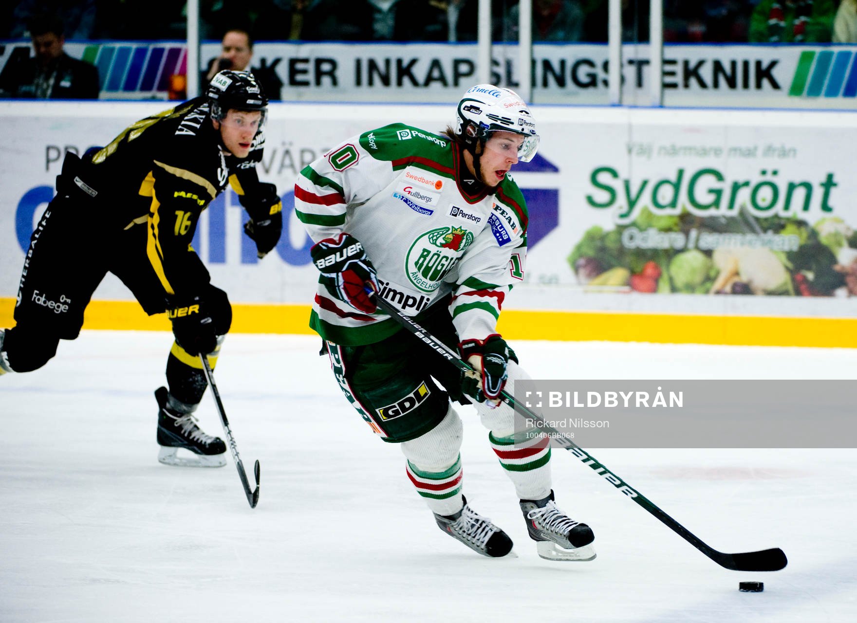 Johan Ryno, AIK och Mario Kempe, Rögle