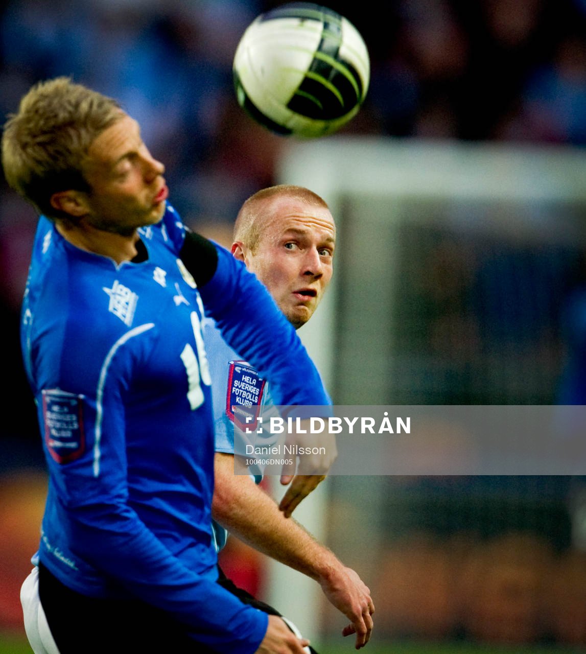 Daniel Larsson, Malmö och Johnny Lundberg, Halmstad