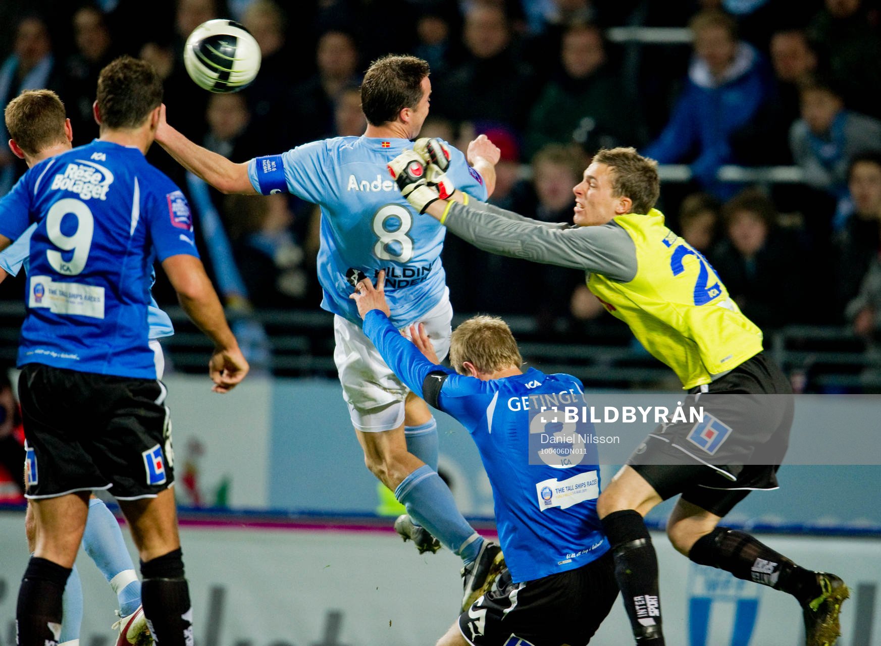 Daniel Andersson, Malmö och Robin Malmkvist, målvakt