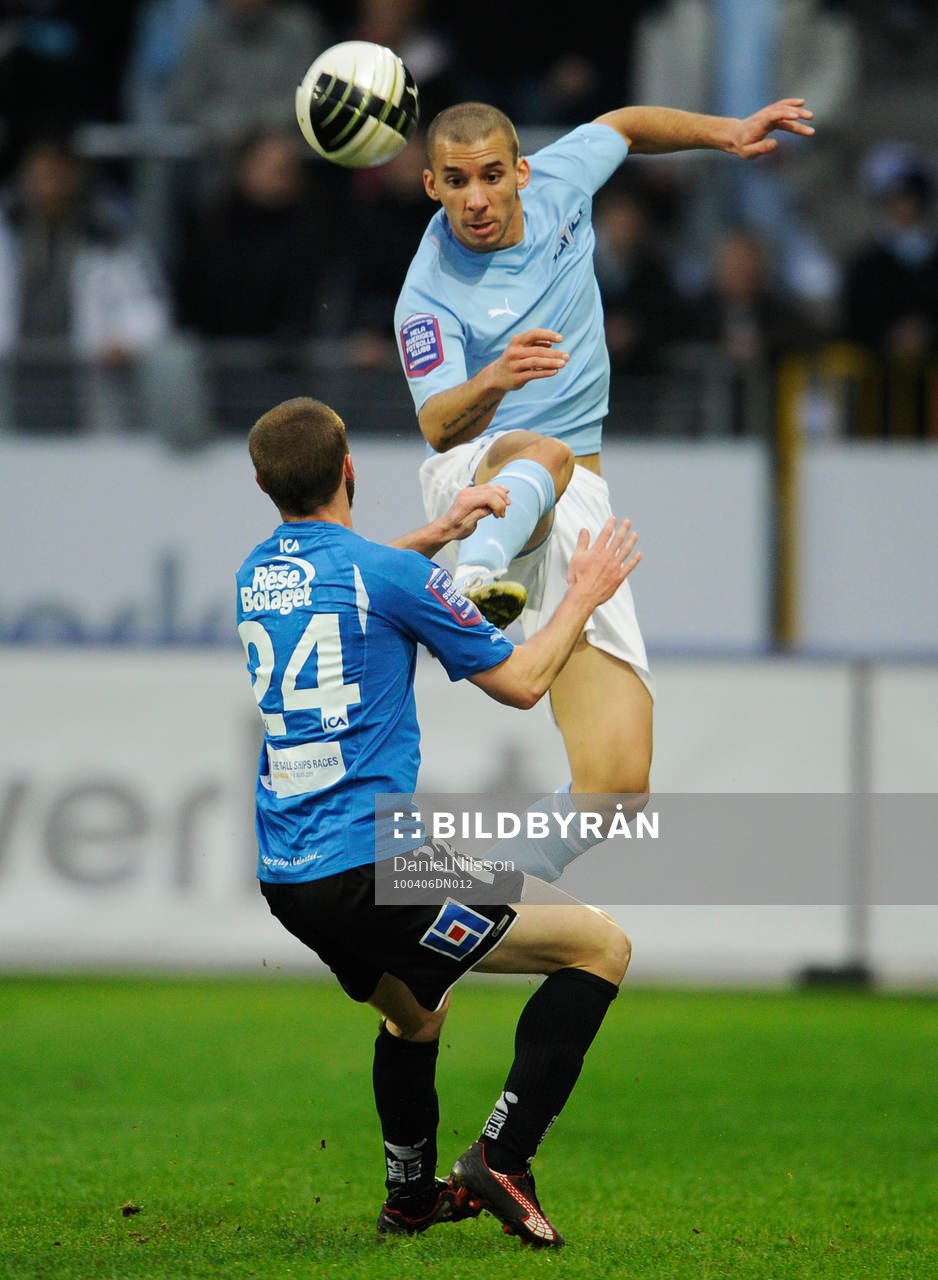 Guillermo Molins, Malmö och Ryan Miller, Halmstad