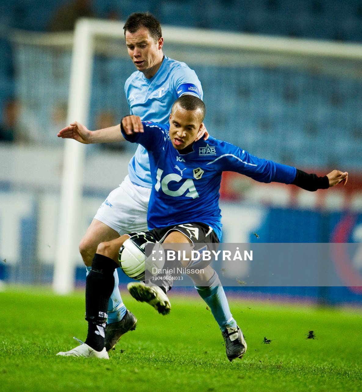 Daniel Andersson, Malmö och Marcus Olsson, Halmstad