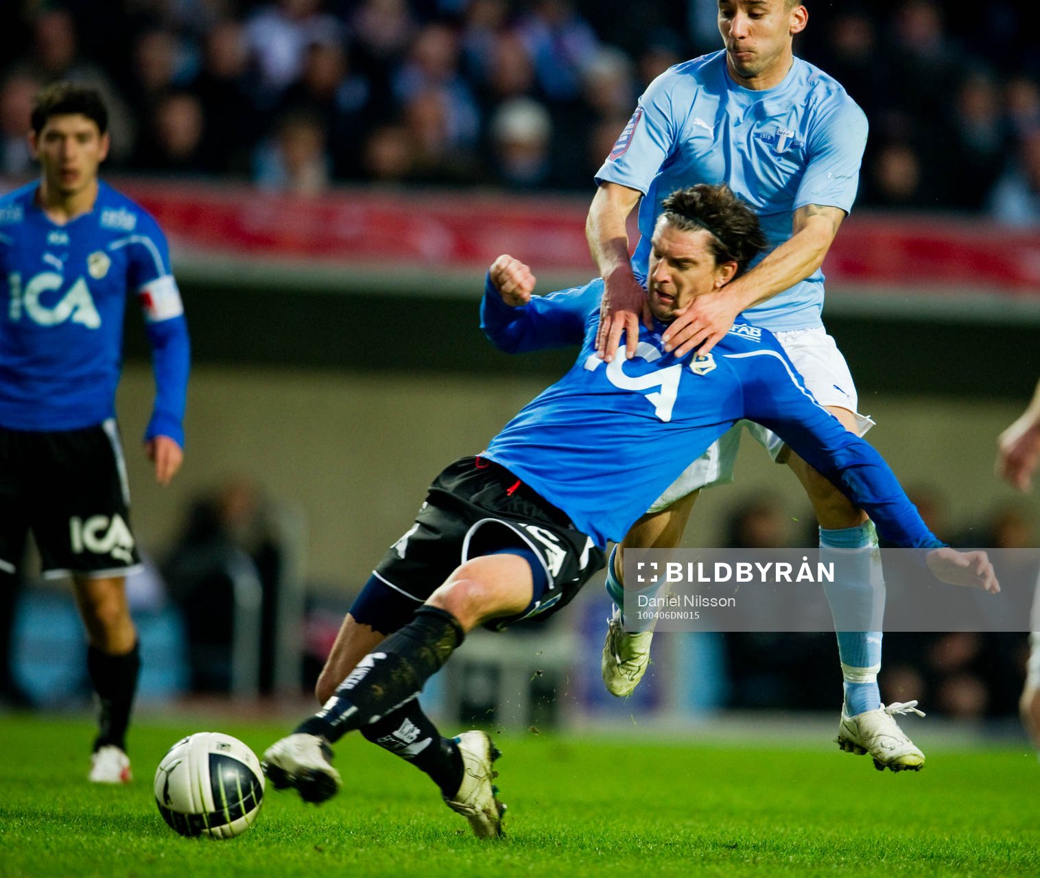 Guillermo Molins, Malmö och Mikael Rosén, Halmstad