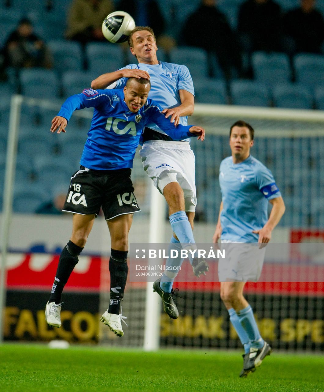 Jamsin Sudic, Malmö och Marcus Olsson, Halmstad