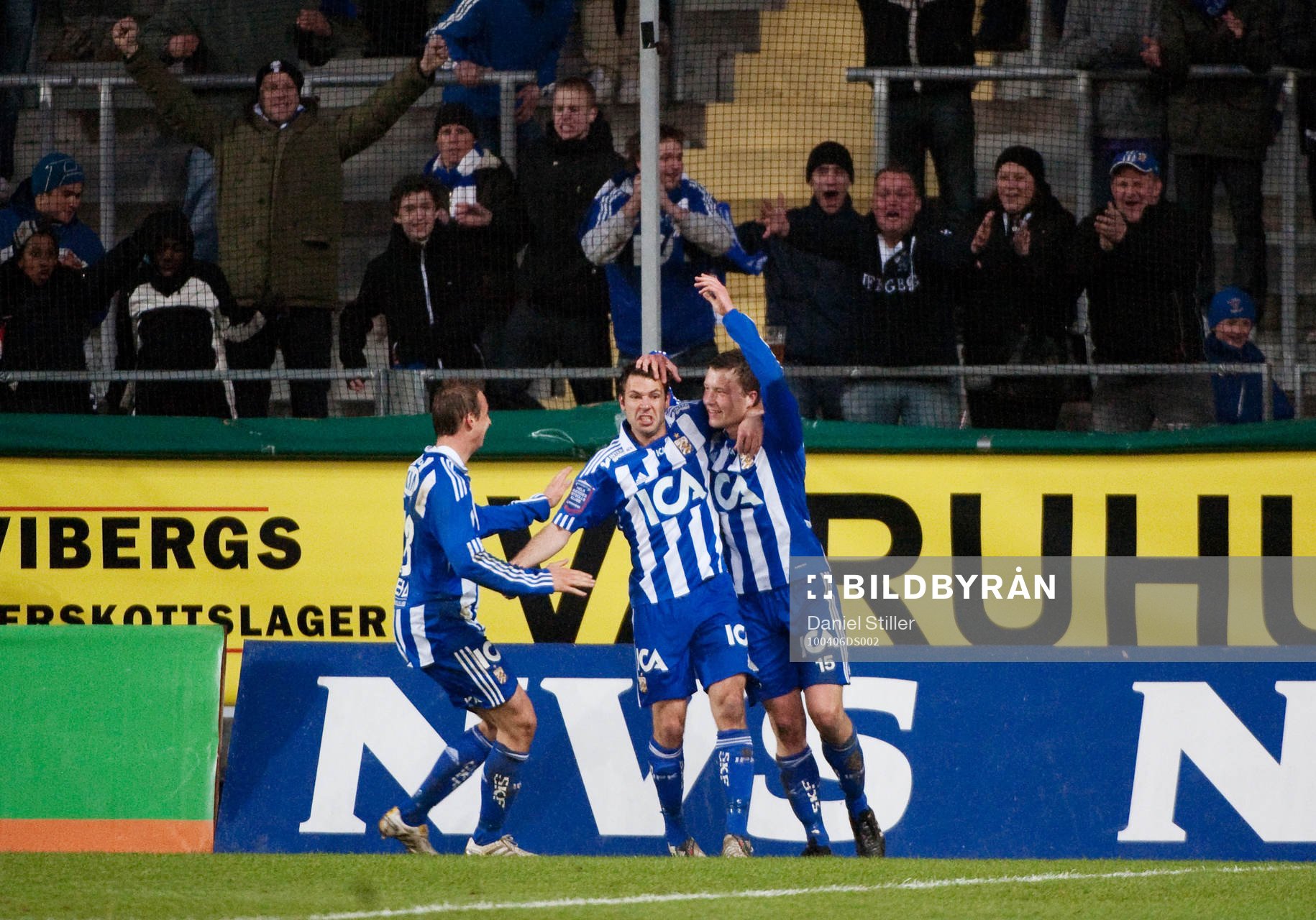 Jakob Johansson, IFK Göteborg, gör 1-1. Jubel Stefan