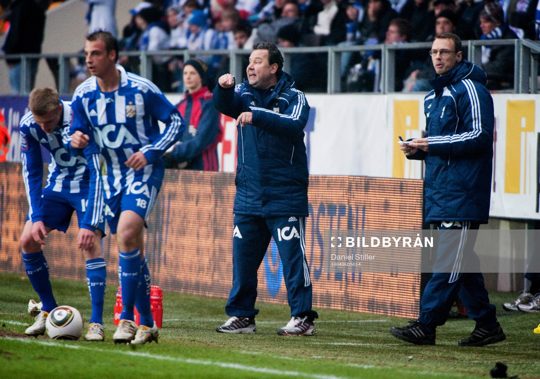 Stefan Rehn, Jonas Olsson, tränare IFK Göteborg
