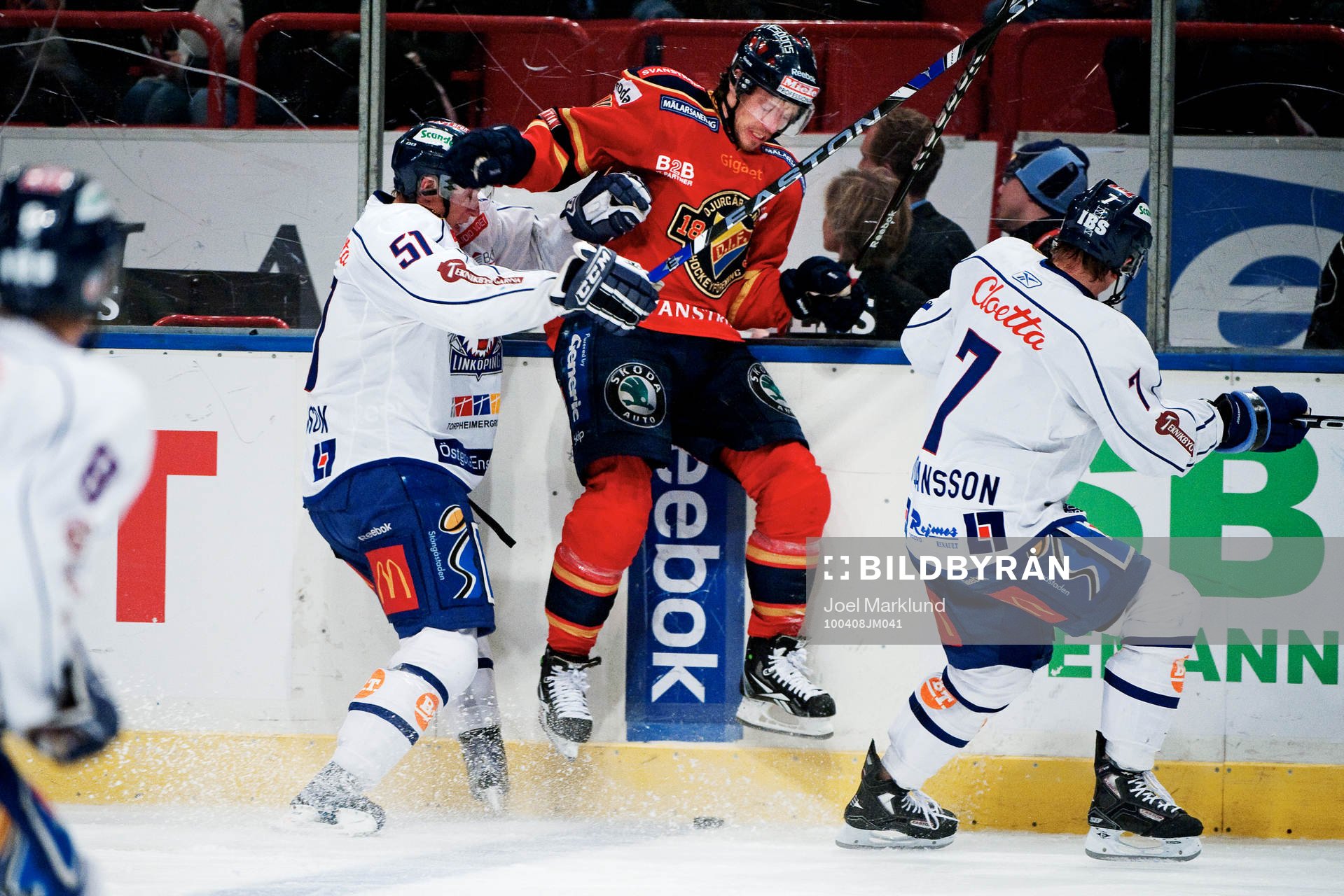 Mikael Håkansson, Linköping och Nicklas Danielsson,