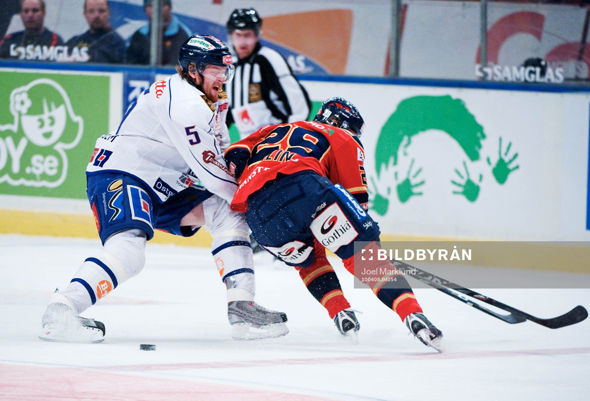 Daniel Fernholm, Linköping och Patrick Cehlin, Djurgården