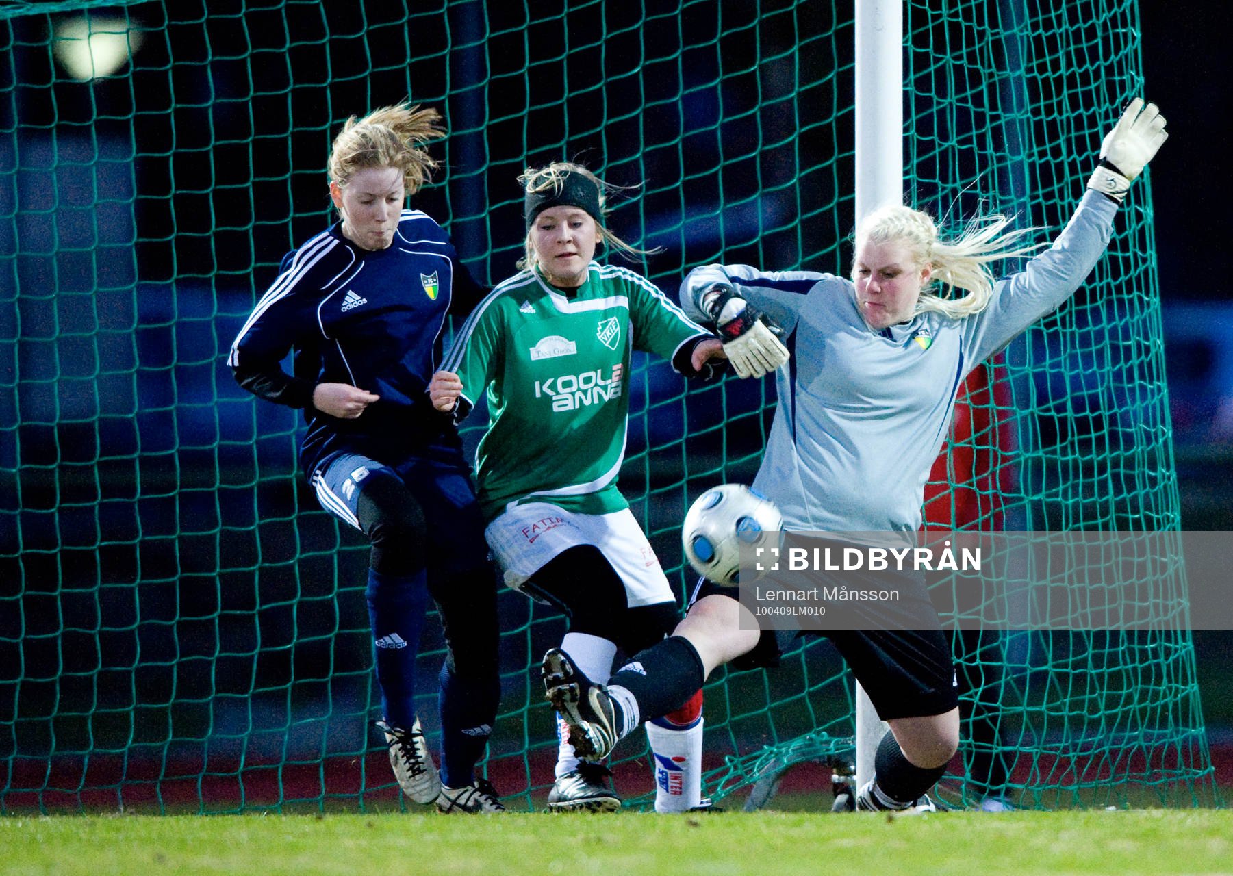 Fotboll, dam, småklubb, FC Hessleholm - Västra Karup