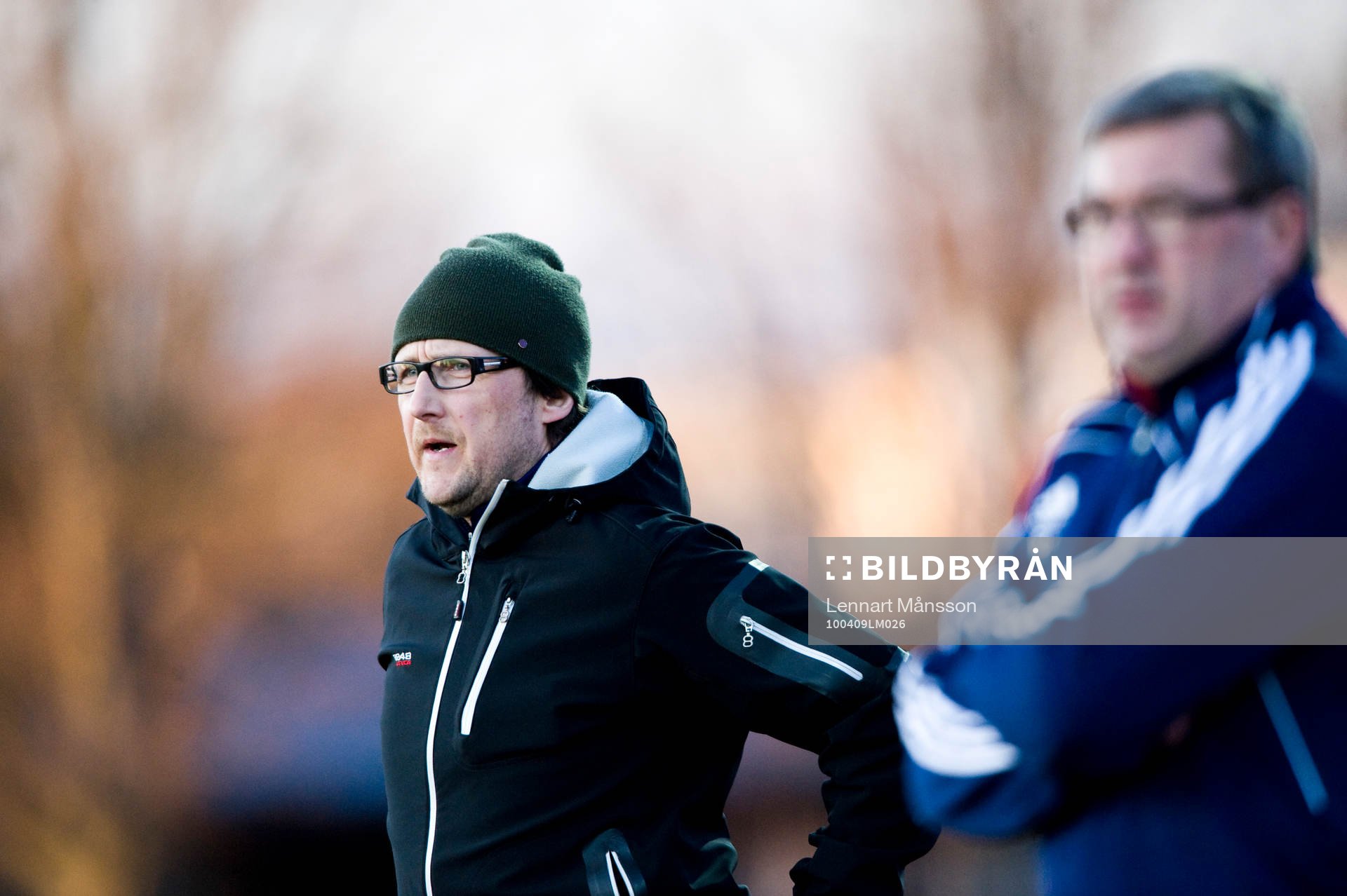 Per Folkesson och Patrik Lennartsson, tränare