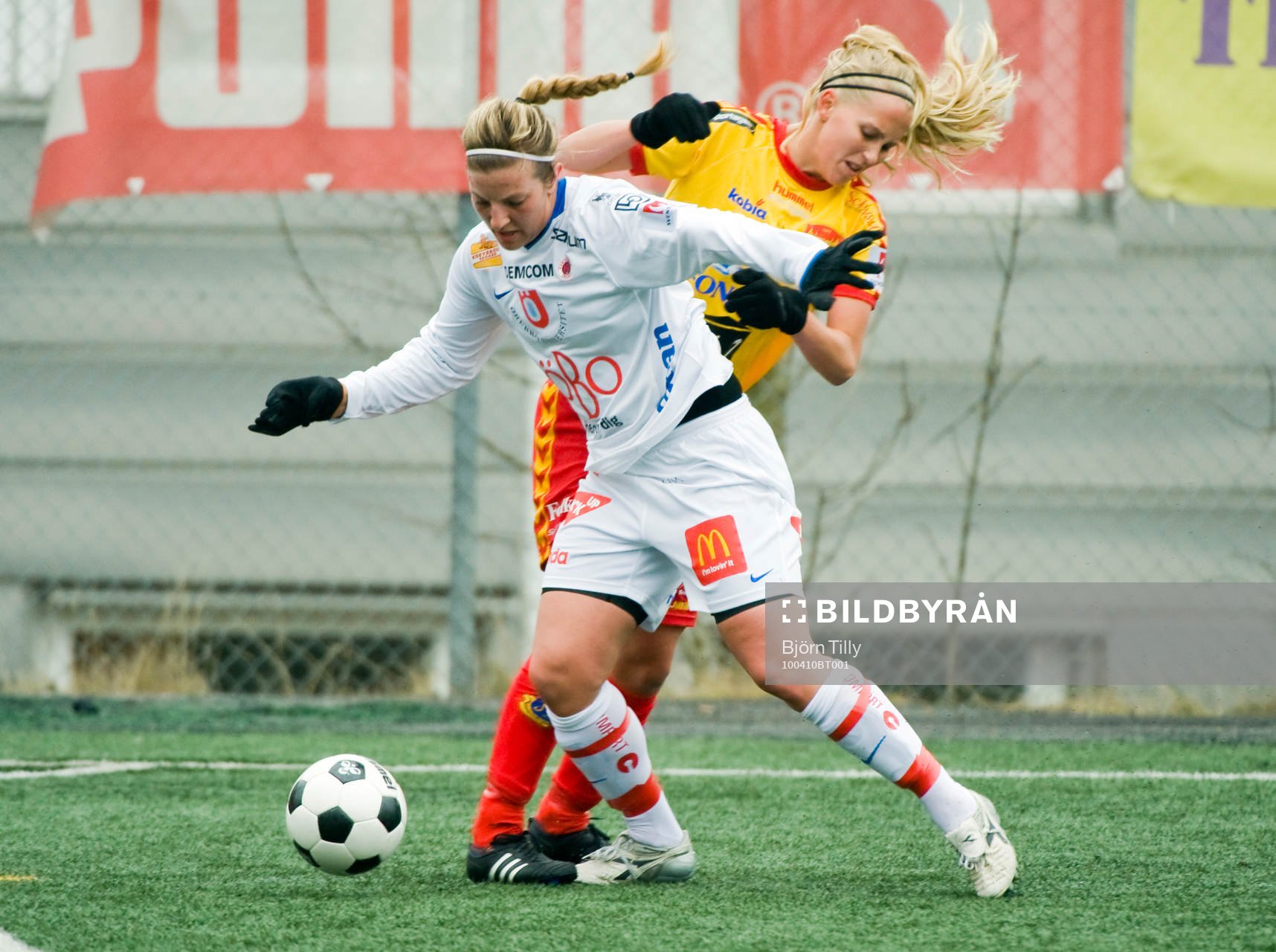 Louise Östman, Örebro och Line Roddik/Hansen, Tyresö
