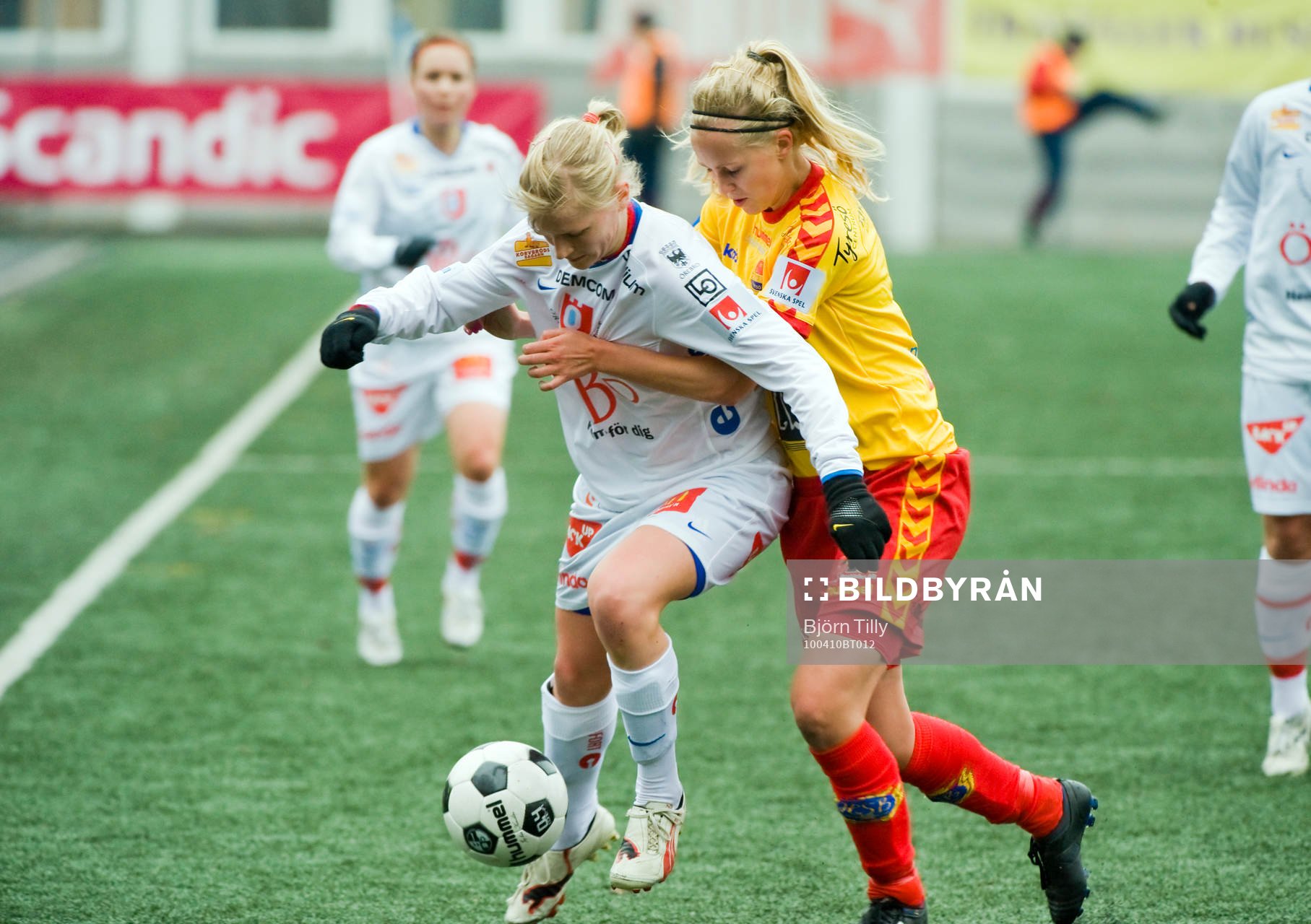 Sanna Talonen, Örebro och Line Roddik/Hansen, Tyresö