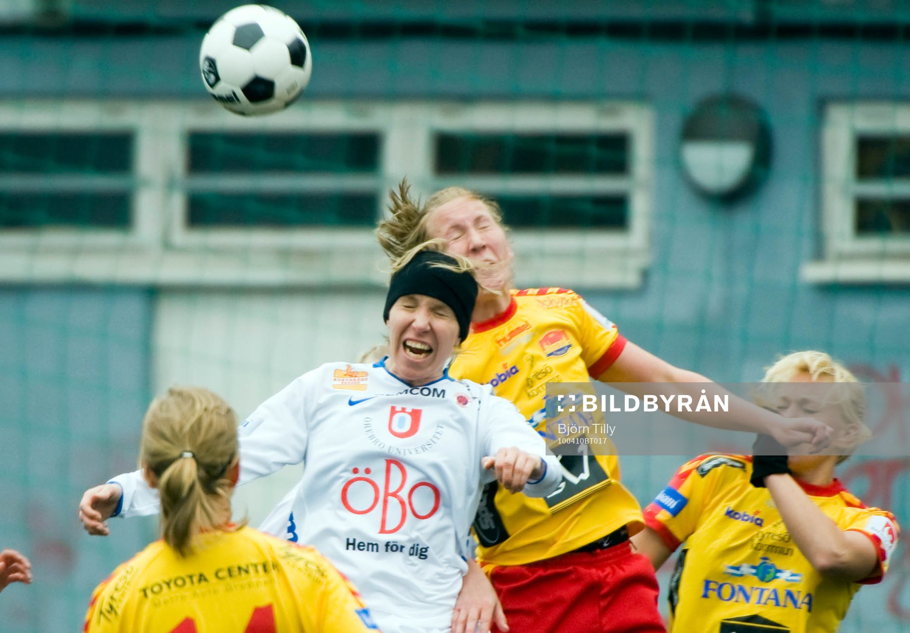 Elin Magnusson, Örebro och Kirsten van de Ven, Tyresö