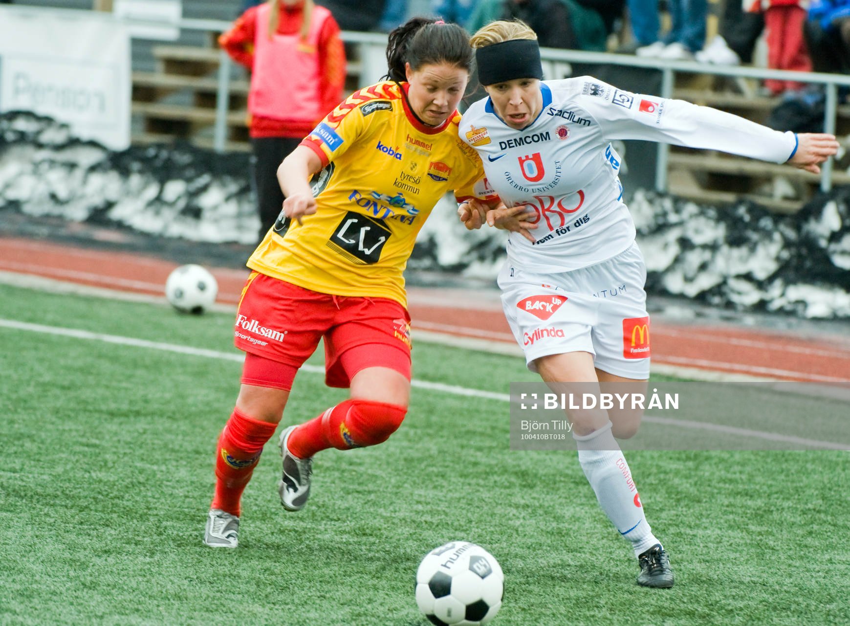 Jennifer Egelryd, Tyresö och Elin Magnusson, Örebro