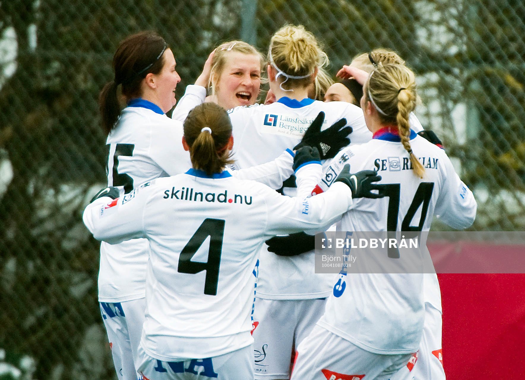   Sanna Talonen, Örebro, jubel efter 0-1.