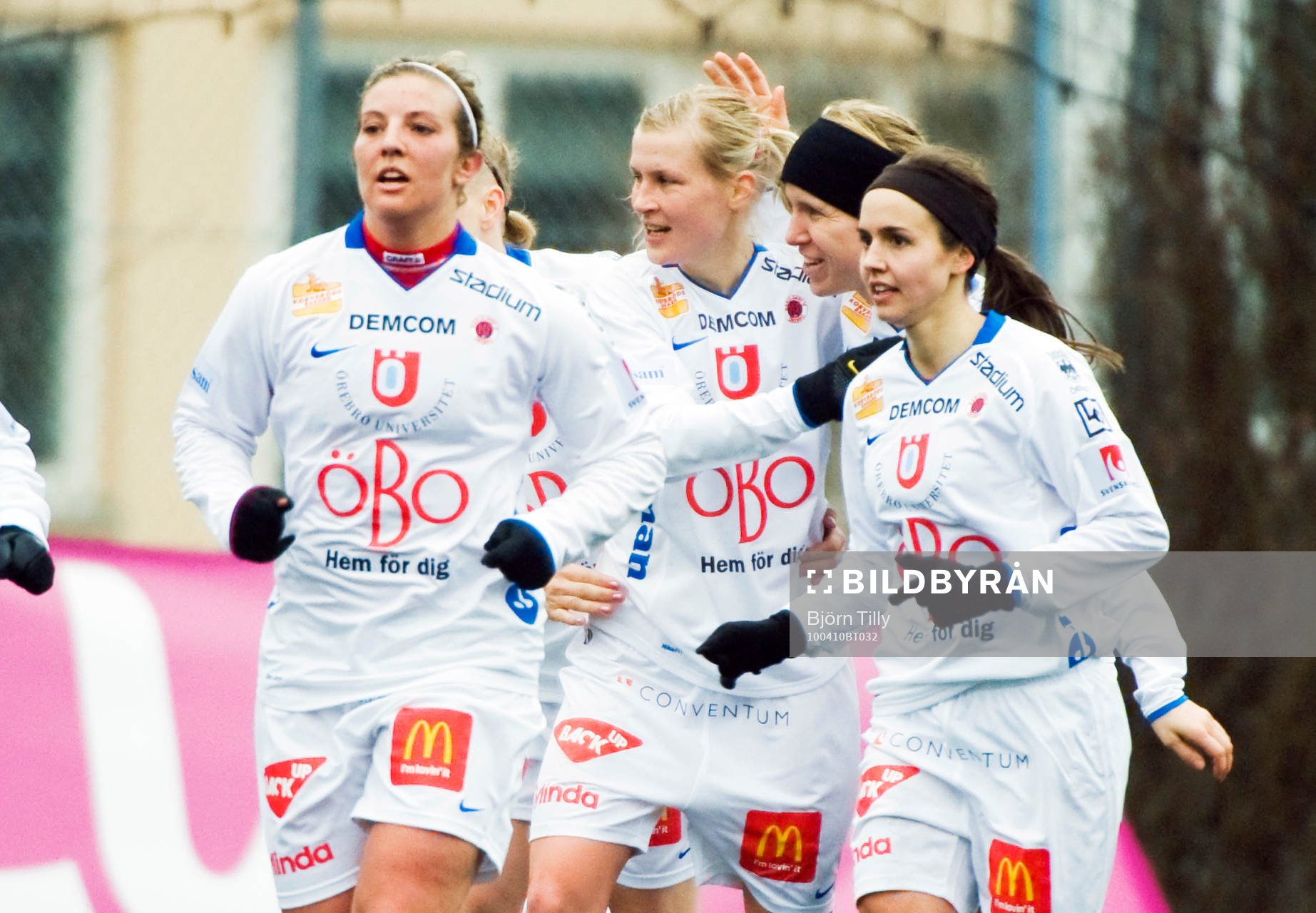   Sanna Talonen, Örebro, jubel efter 0-1.