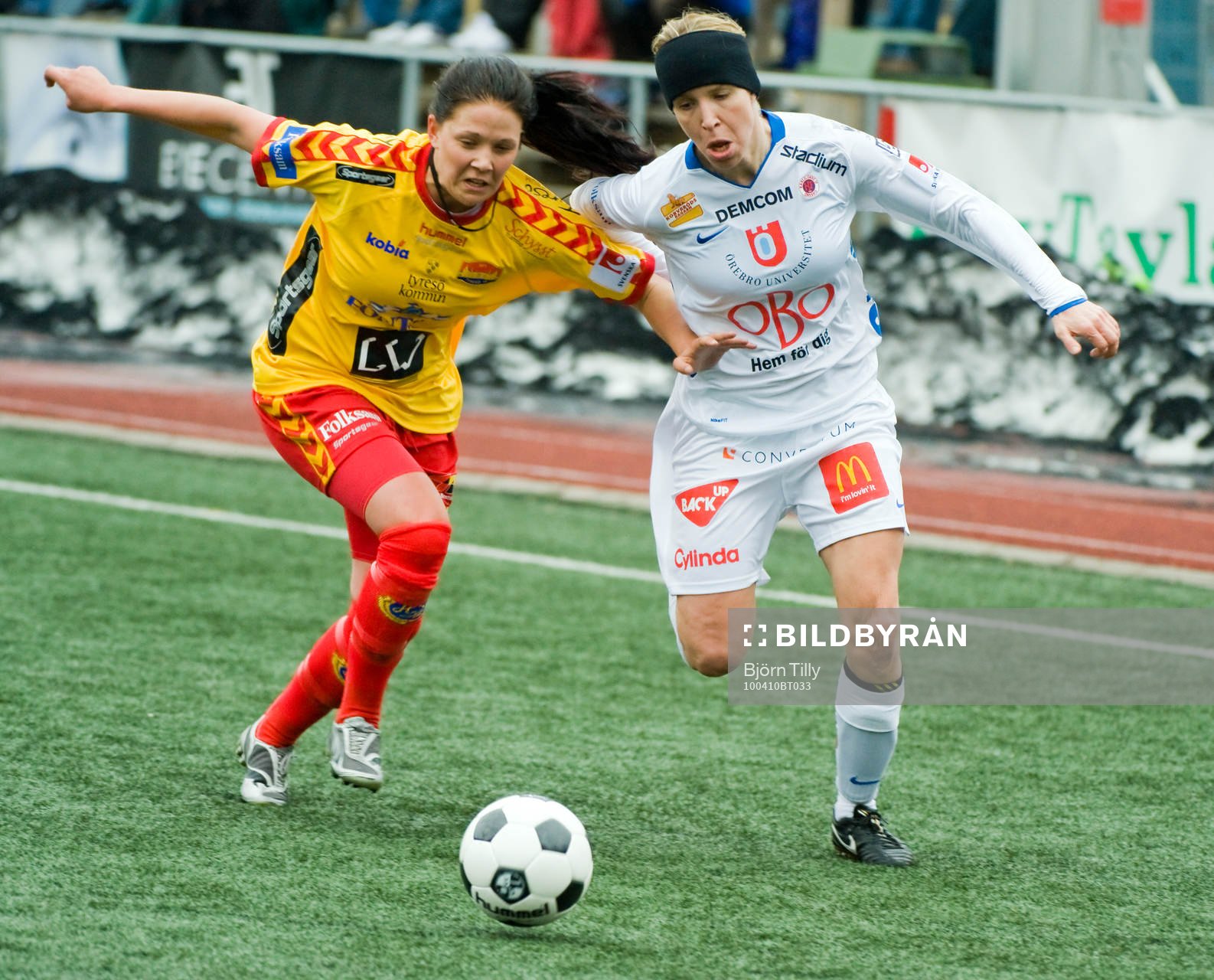 Jennifer Egelryd, Tyresö och Elin Magnusson, Örebro