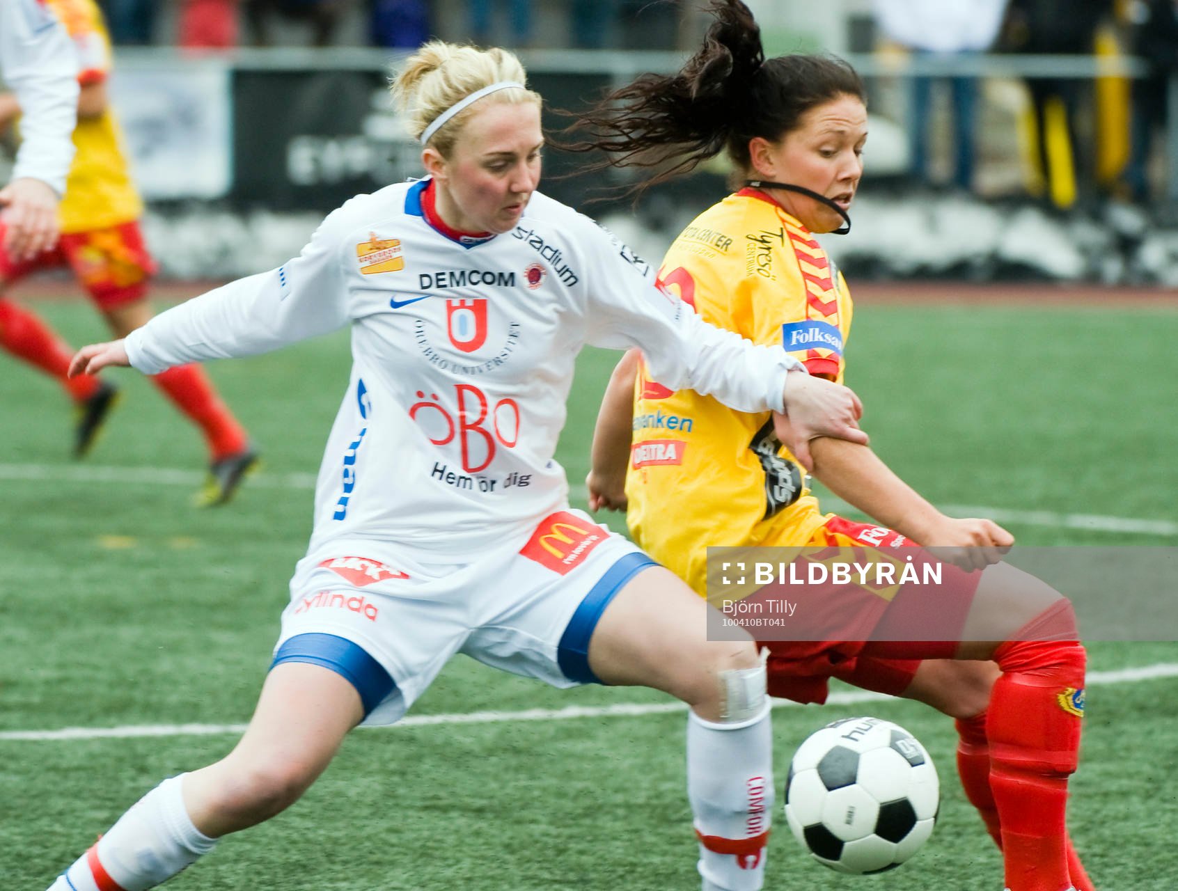 Marina Pettersson, Örebro och Jennifer Egelryd, Tyresö