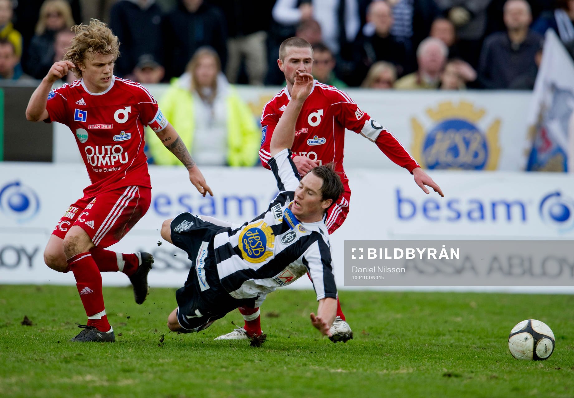 Emil Berger och Tobias Solberg, Degerfors och Johan