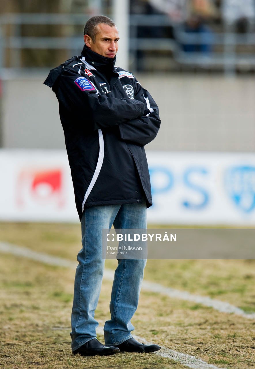 Fotboll, Superettan, Henrik Larsson, tränare Landskrona