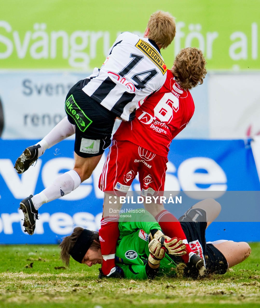 Fotboll, Superettan, Peter Karlsson, målvakt Landskrona