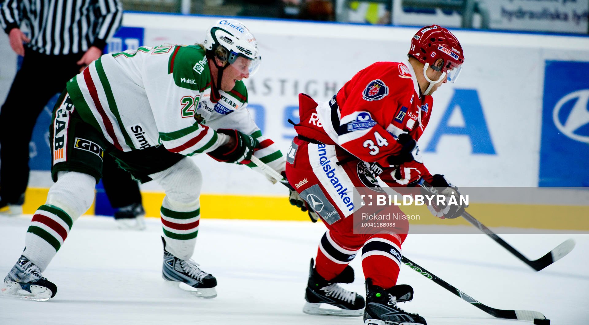 Mathias Månsson, Rögle och Jiri Bicek, Södertälje