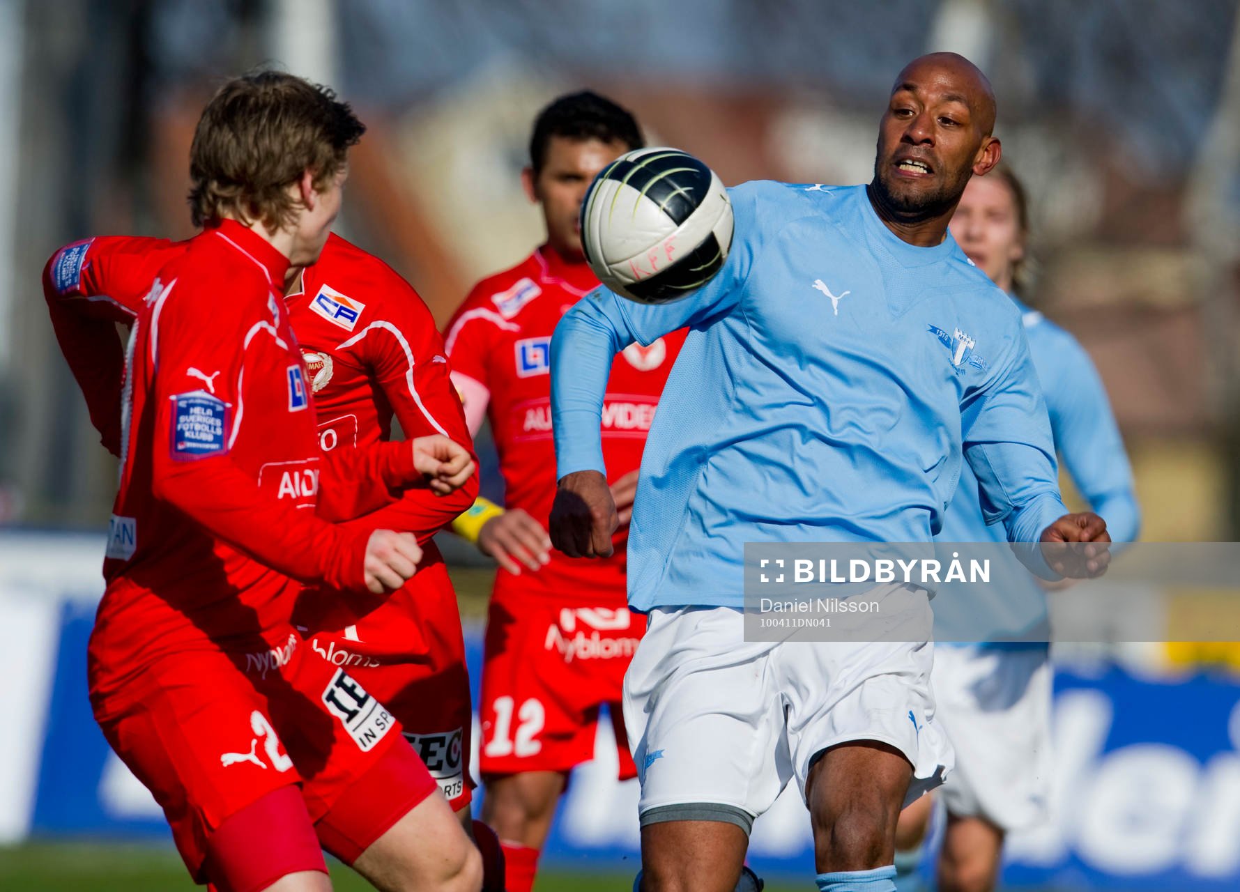 Jeffrey Aubynn, Malmö och Mattias Johansson, Kalmar