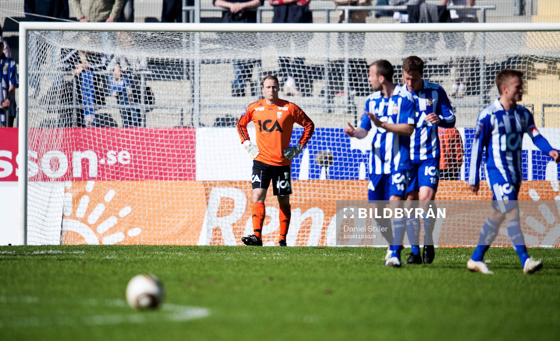 Imad Chhadeh, Brommapojkarna, gör 1-1. Depp IFK Göteborg